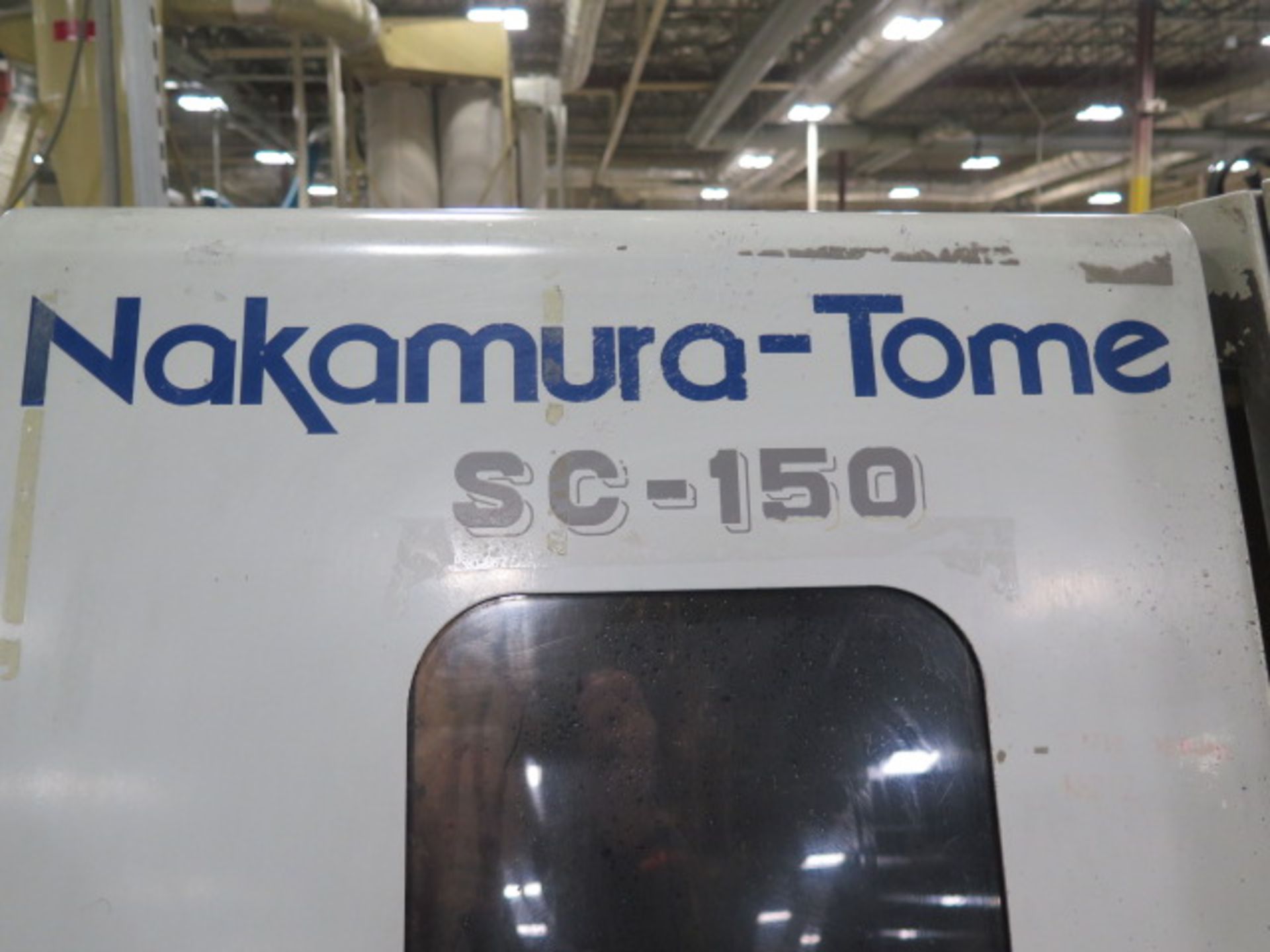 Nakamura-Tone SC-150 CNC Turning Center s/n S150808 w/ Fanuc Series 21i-T Controls, 12-Station Turre - Image 4 of 14