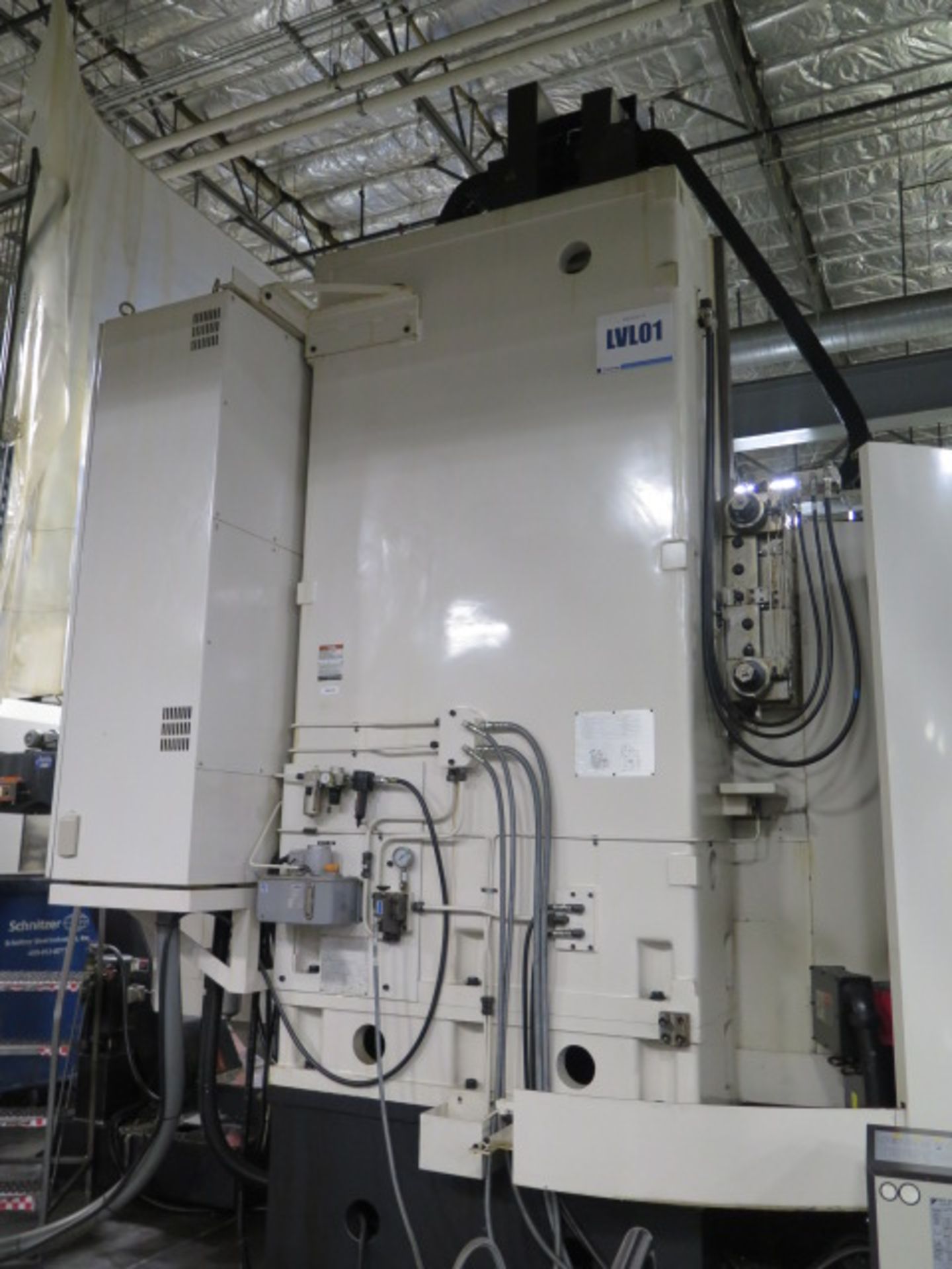 2012 Toshiba TUE-200 (S) Live Spindle CNC Vertical Boring Machine s/n 162426 w/ Fanuc Series 0i-TD - Image 6 of 24