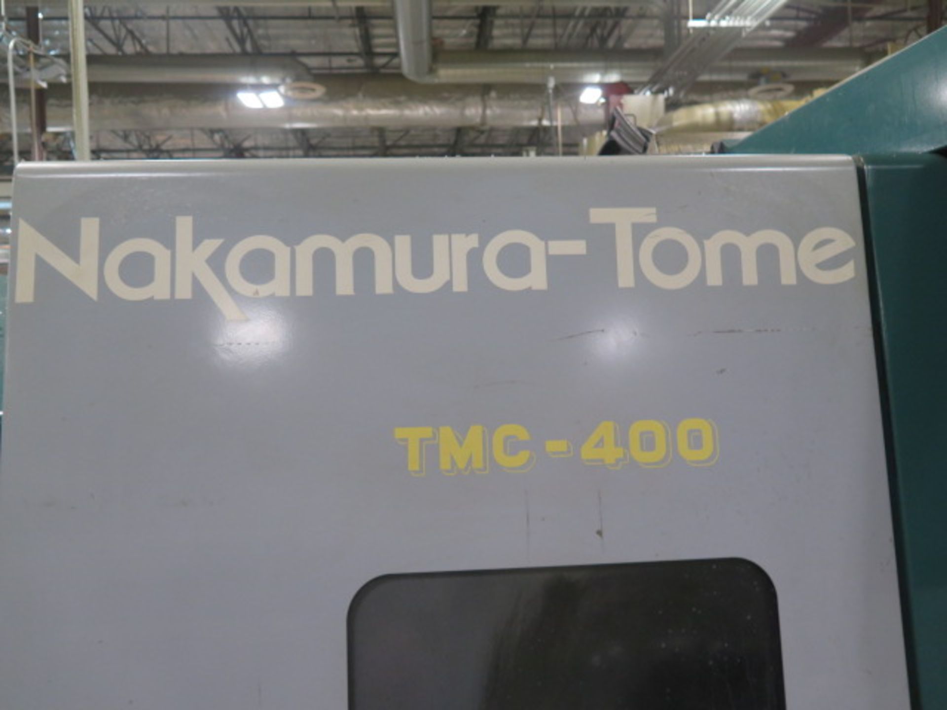 Nakamura-Tome TMC-400 CNC Turning Center s/n C401202 w/ Fanuc Series 16-T Controls, 12-Station Turre - Image 5 of 15