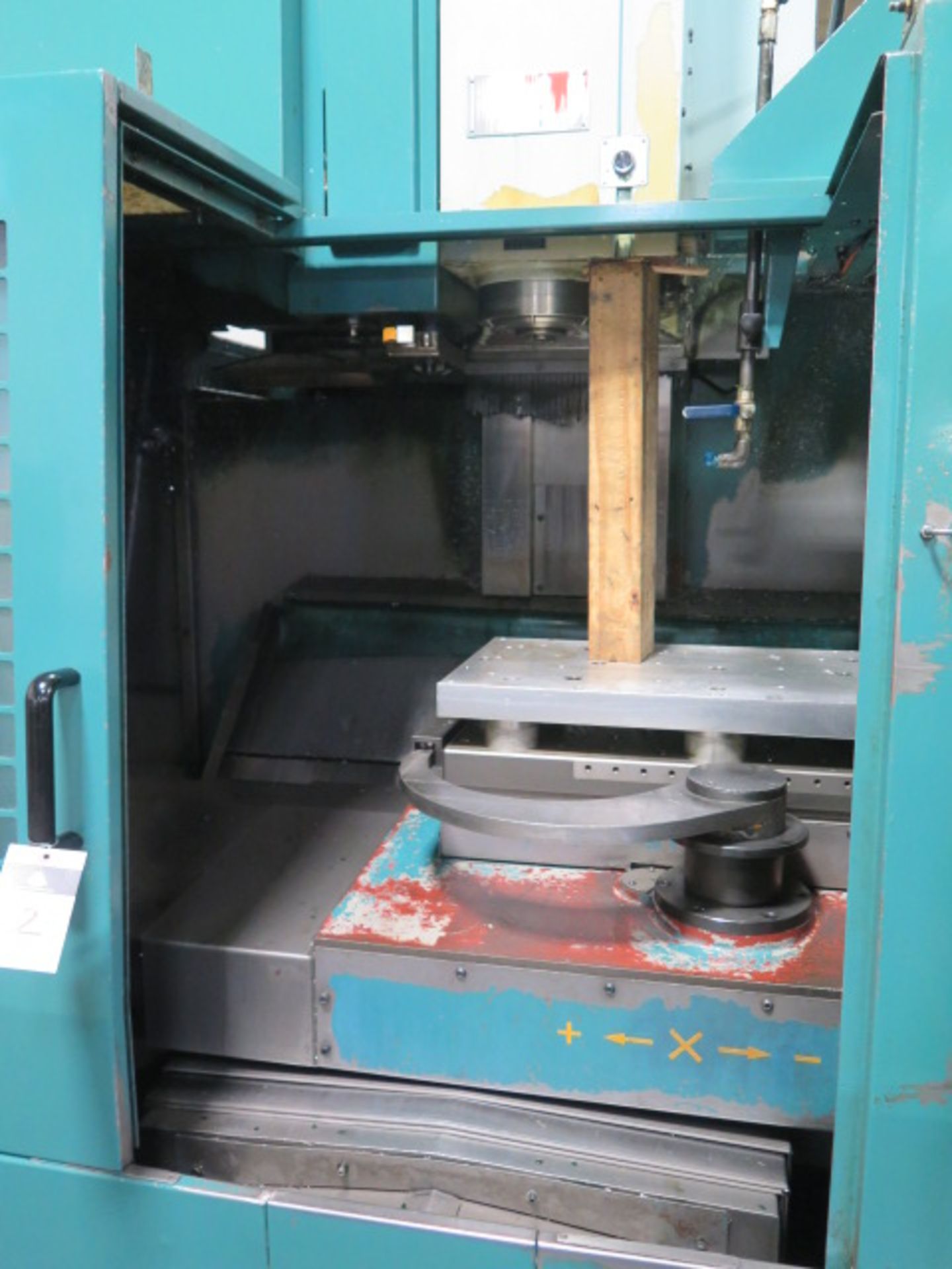 Matsuura RA-3F 2-Pallet CNC Vertical Machining Center s/n 970712531 w/ Yasnac i-80 Controls, Hand W - Image 7 of 23