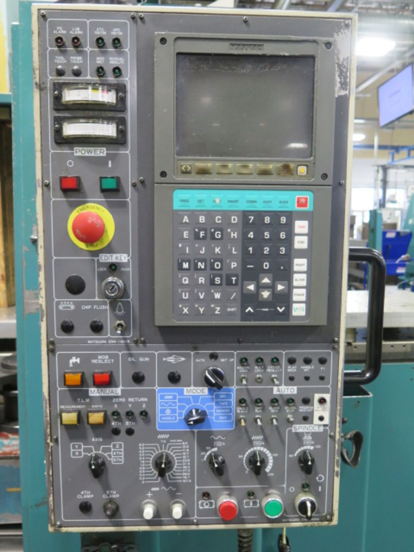 Matsuura RA-3F 2-Pallet CNC Vertical Machining Center s/n 970712531 w/ Yasnac i-80 Controls, Hand W - Image 5 of 23