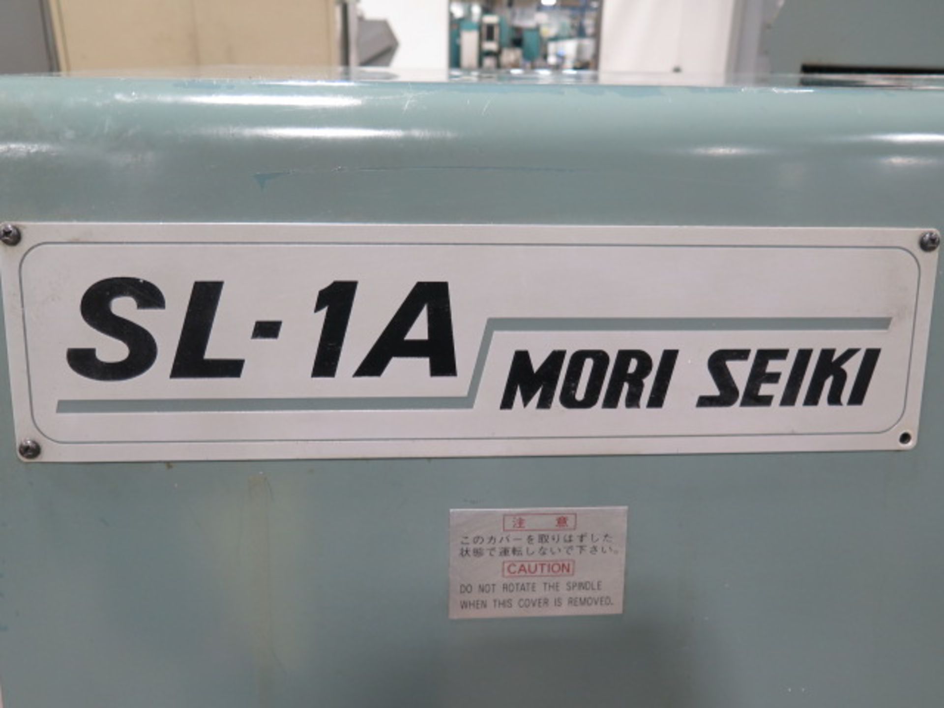 Mori Seiki SL-1A CNC Turning Center s/n 67 w/ Yasnac LX1 Controls, 12-Station Turret, Hydraulic Tail - Image 5 of 11