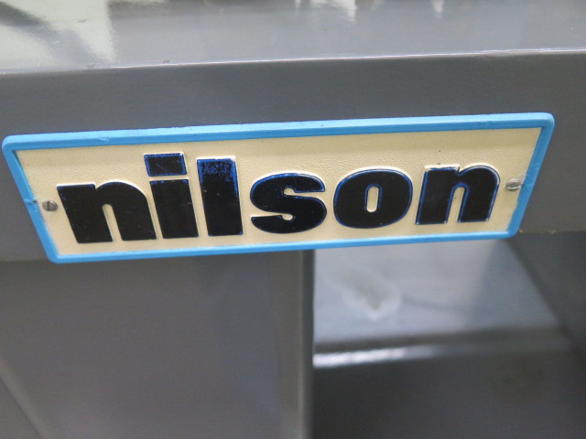 Nilson mdl. 700/L 1/32" Cap 4-Slide Machine s/n 110955 w/ Cutoff Head, 1-Ton Press Head, Misc Access - Image 15 of 27