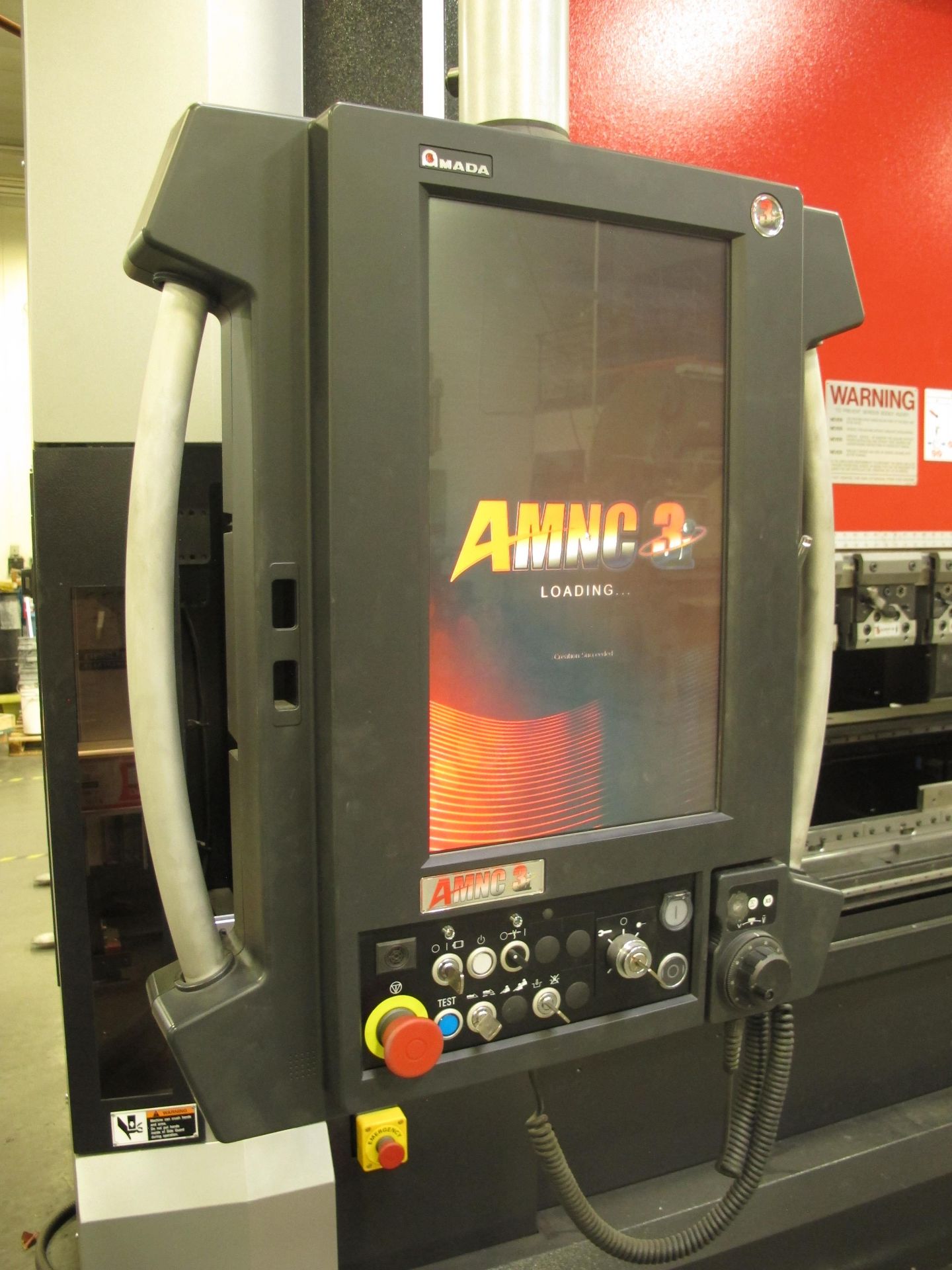 6/2017 Amada HG1303 146 Ton x 122” 8-Axis CNC Press Brake s/n 13308626 w/ Amada AMNC3i Controls - Image 8 of 29