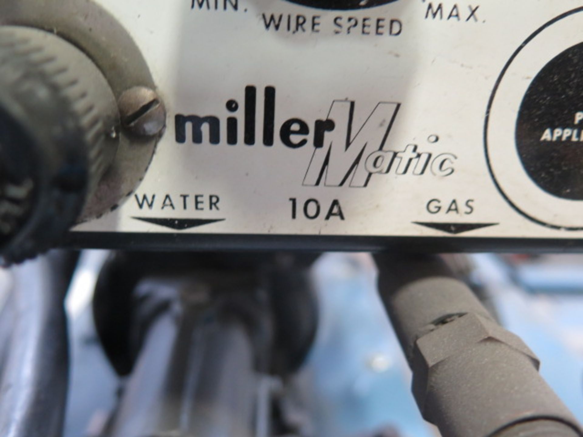 Miller CP-250TS CP-DC Arc Welding Power Source w/ Miller 10A Wire Feeder - Image 6 of 6