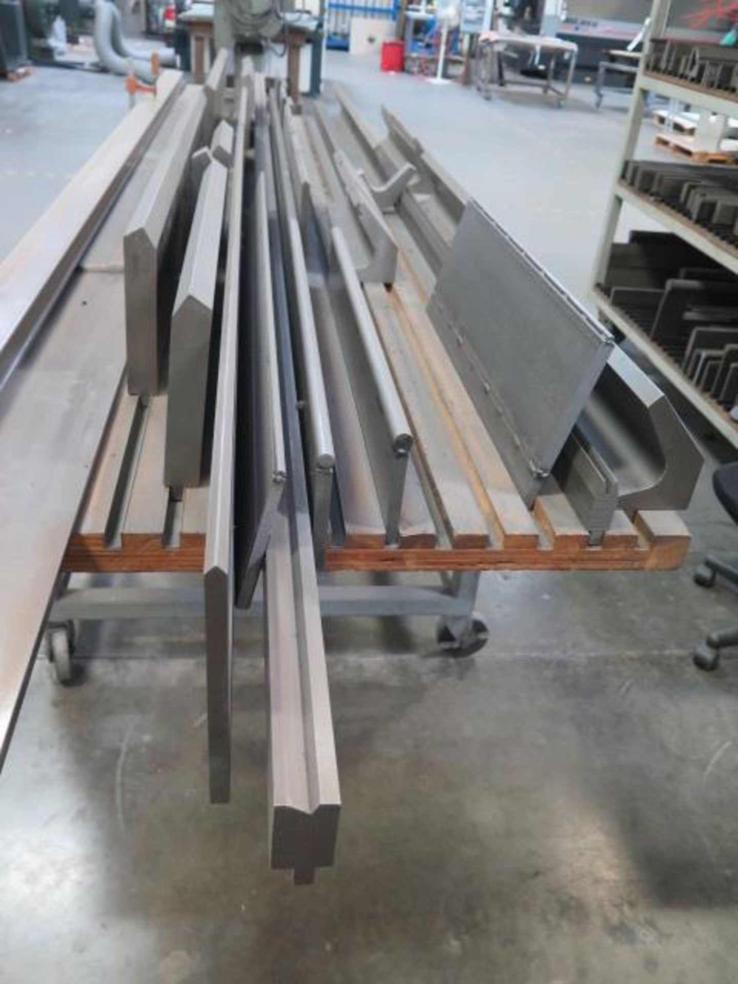 Press Brake Dies to 12 ½’ Length w/ Cart - Image 8 of 8