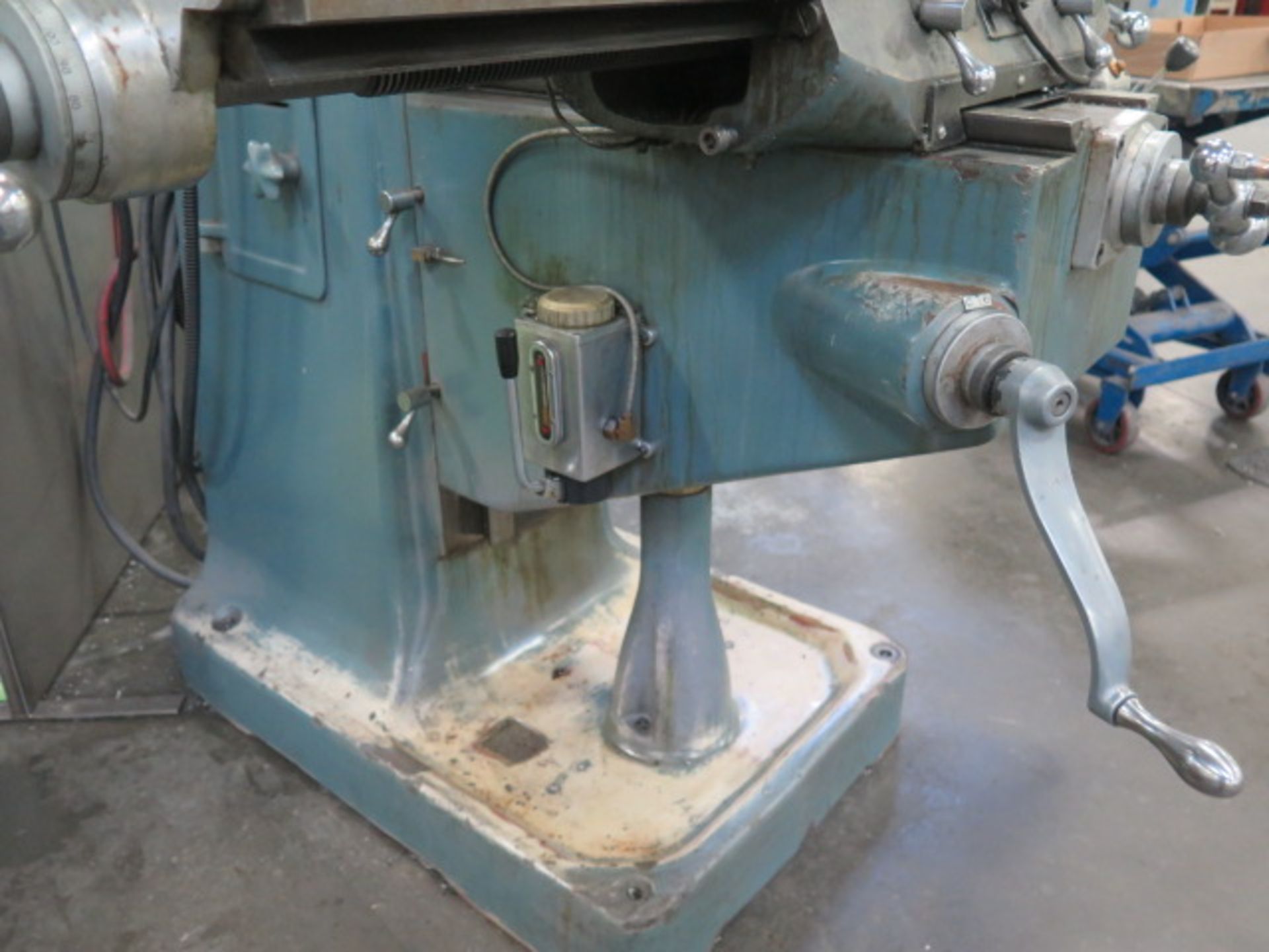 JBK Vertical Mill s/n K3V950609 w/ Newall Sapphire DRO, 3Hp Motor, 70-4200 Dial Change RPM - Image 10 of 12