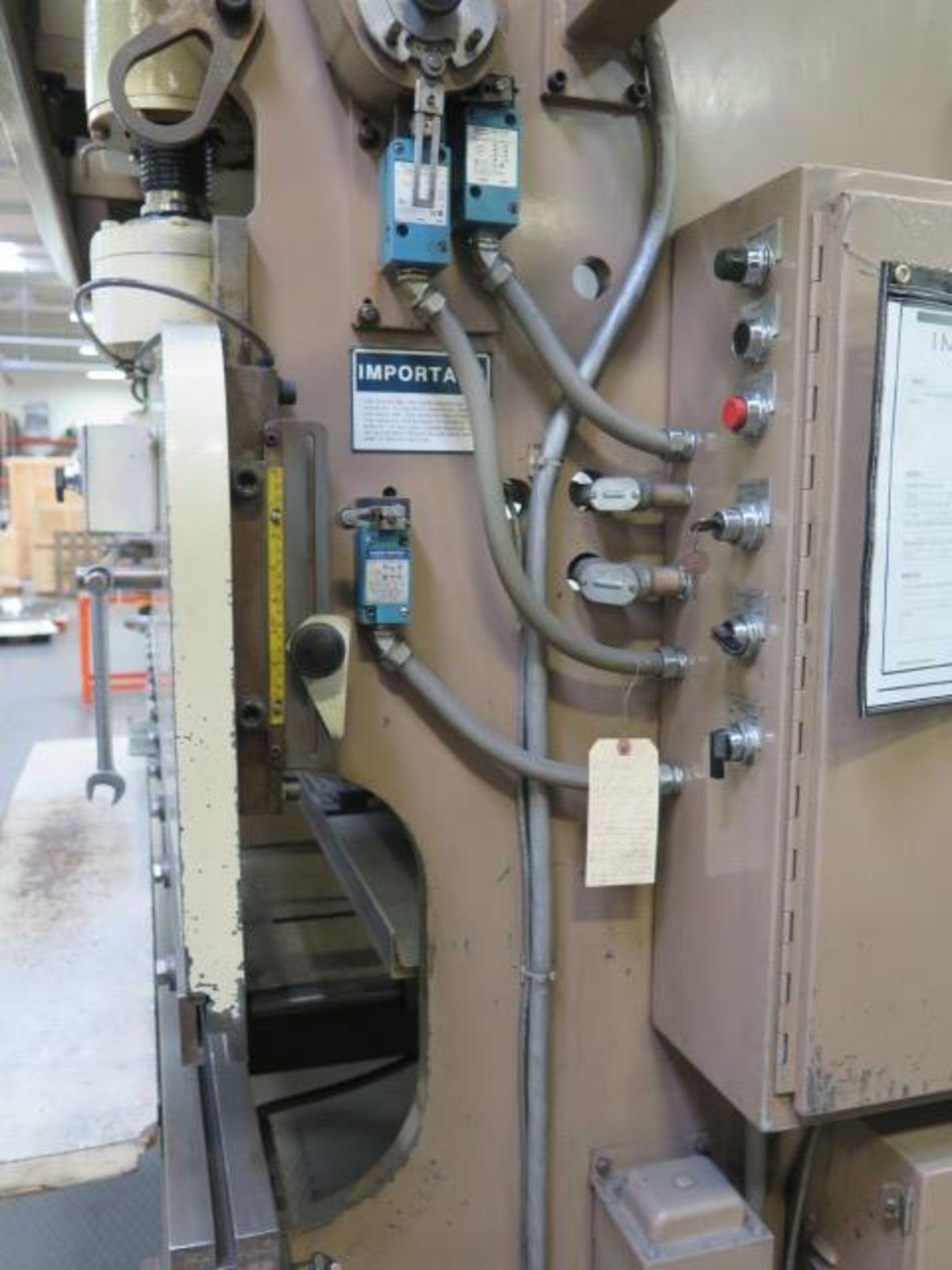 DiAcro 55-8 55 Ton x 8’ Hydra-Power CNC Press Brake s/n 6551082200 w/ DiAcro CNC Controls - Image 15 of 16