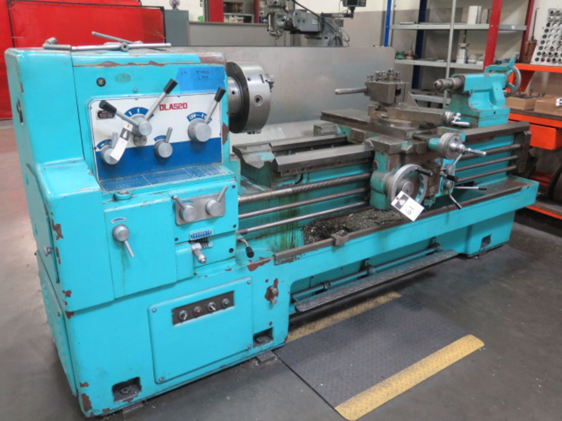 Dong Yang DLA520 21” x 62” Geared Head Gap Bed Lathe w/ 23-1125 RPM, Inch/mm Threading - Image 2 of 17