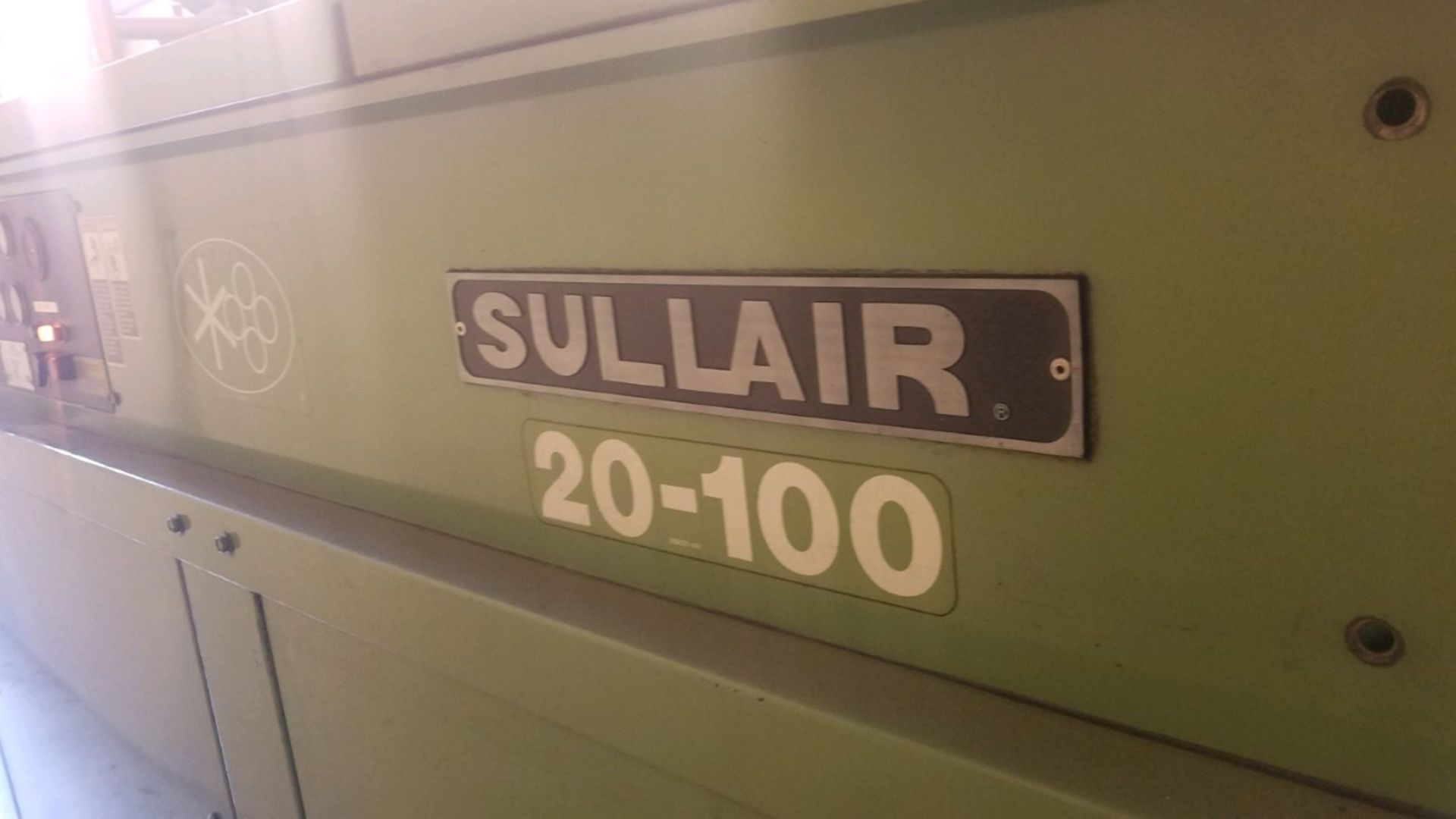 Sullair Rotary Air Compressor Mod. 20-100L And Hankison Compress Air Dryer - Image 3 of 6