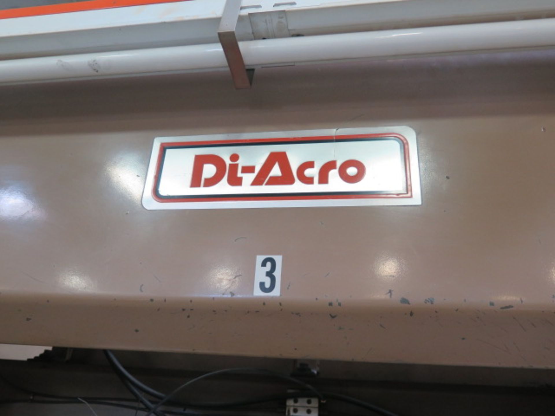 DiAcro 55-8 55 Ton x 8’ Hydra-Power CNC Press Brake s/n 6551082200 w/ DiAcro CNC Controls - Image 4 of 16