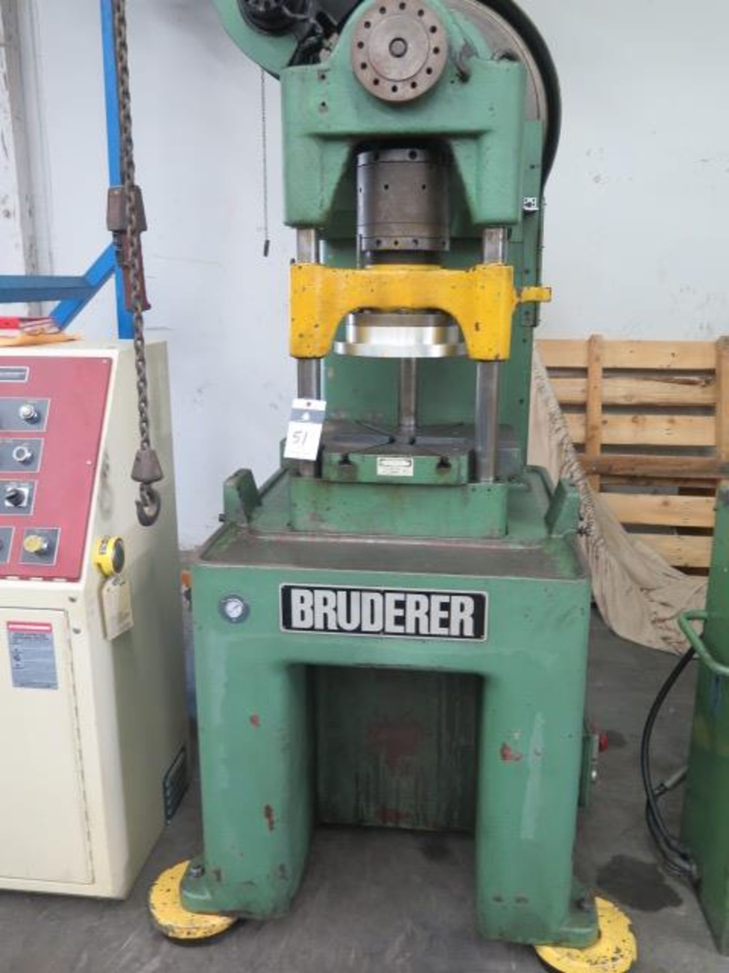 Bruderer BTSA-30 30-Ton High Speed Stamping Press s/n NA w/ Wintriss Data Instruments Clutch and - Image 2 of 7