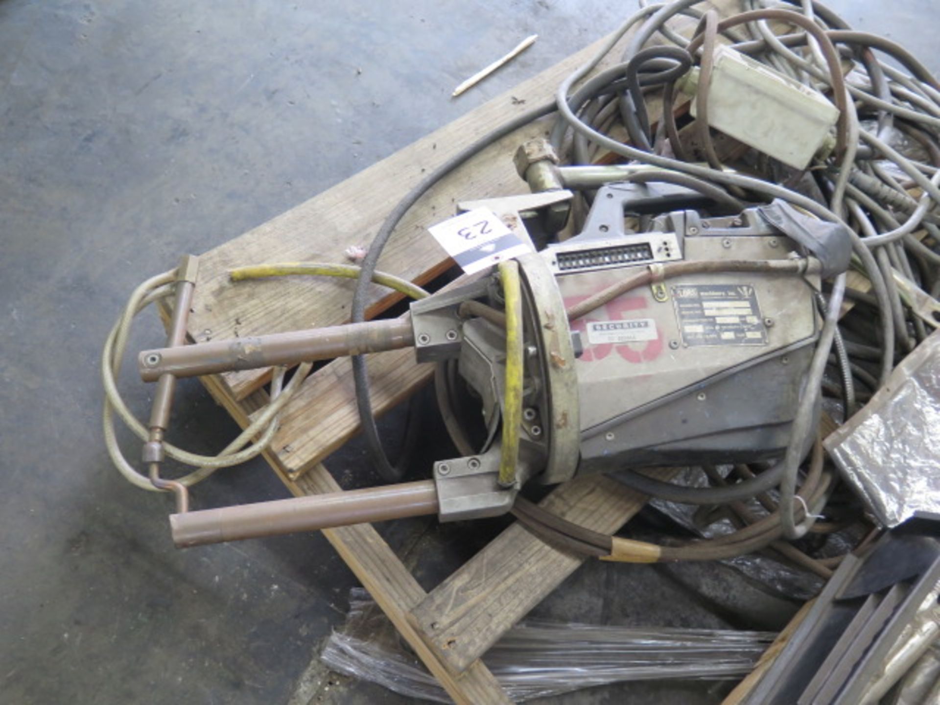 Lors mdl. LTG-18 220kVA Teathered Spot Welder s/n 0713992 w/ Acces - Image 2 of 6