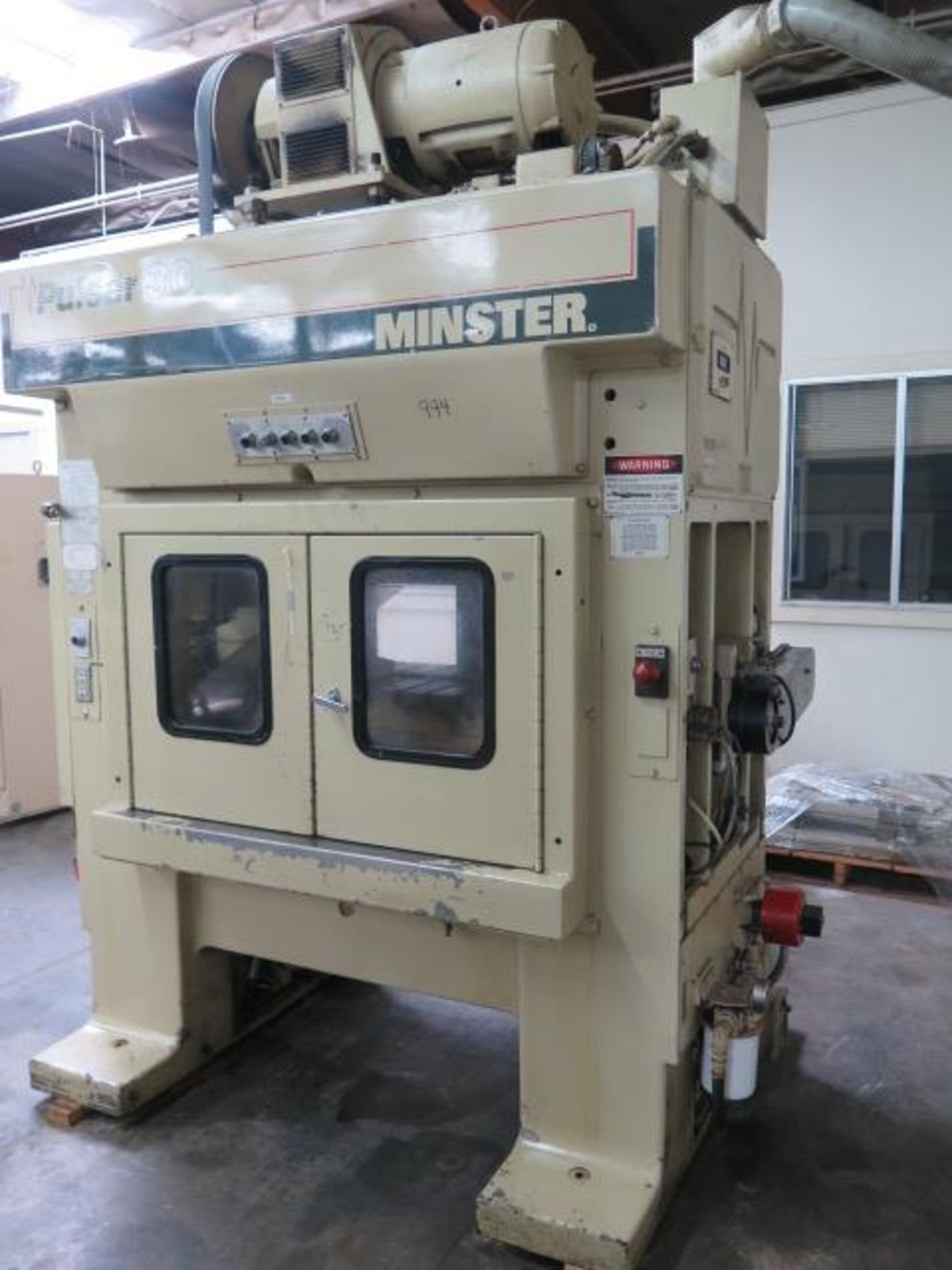 Minster Pulsar 30 type TR2-30 30-Ton High Speed Stamping Press s/n TR2-30-25588 w/ Minster Controls, - Image 2 of 14