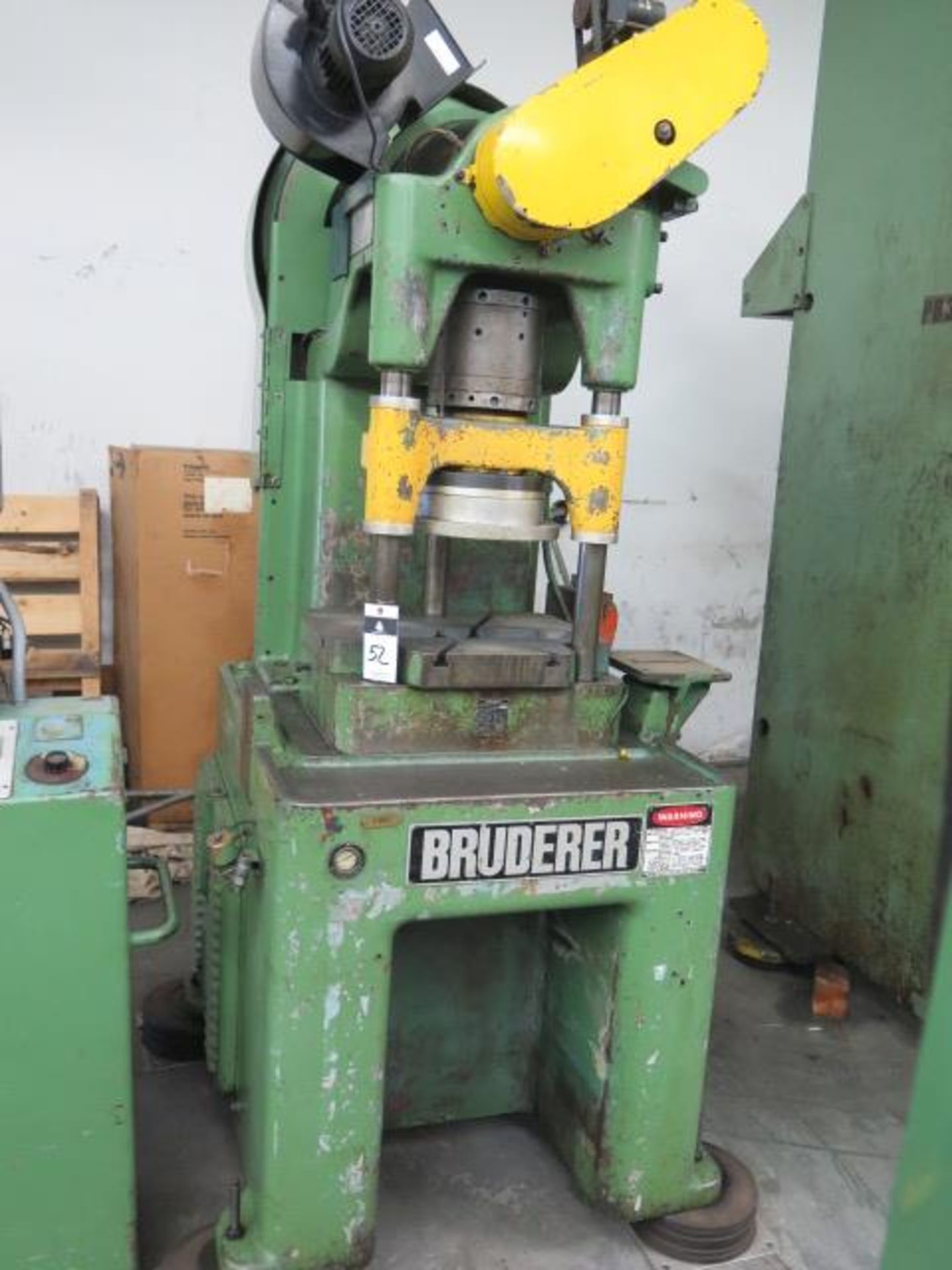 Bruderer BTSA-30 30-Ton High Speed Stamping Press s/n 3233 w/ Bruderer ElectroCam Plus 5000 Series - Image 2 of 10