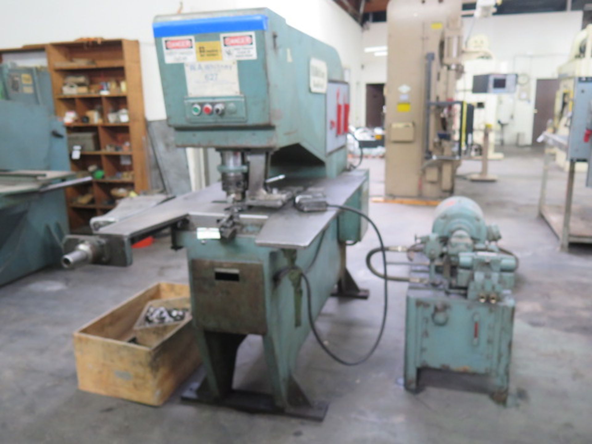 WA Whitney mdl. 627 Fabrication Punch Press s/n 627-000-15583 w/ 36” Throat