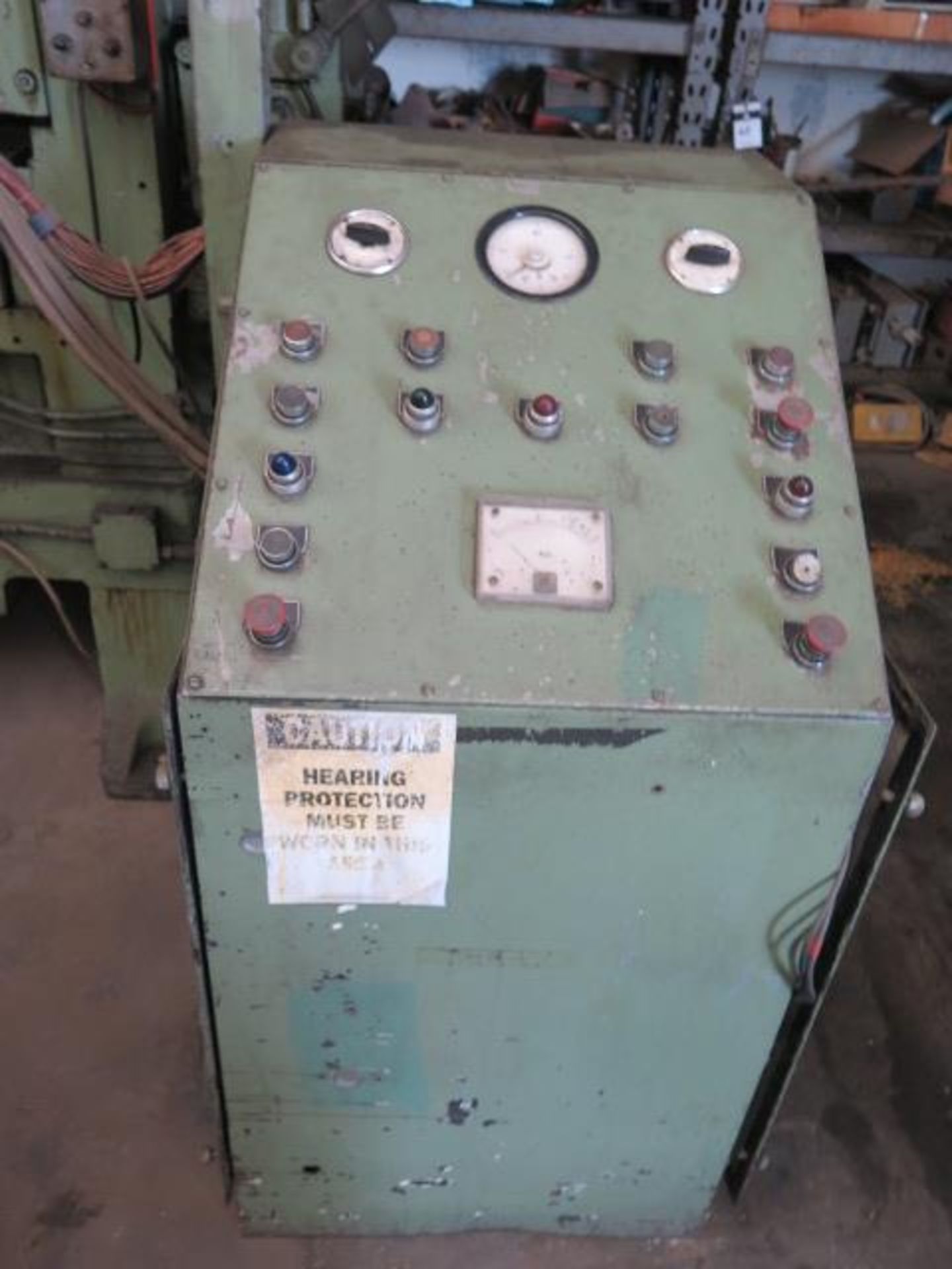 Bliss HP2-100-36-30 High Speed Straight Side Double Crank Stamping Press s/n B356-16481-1966 w/ 5” - Image 8 of 11