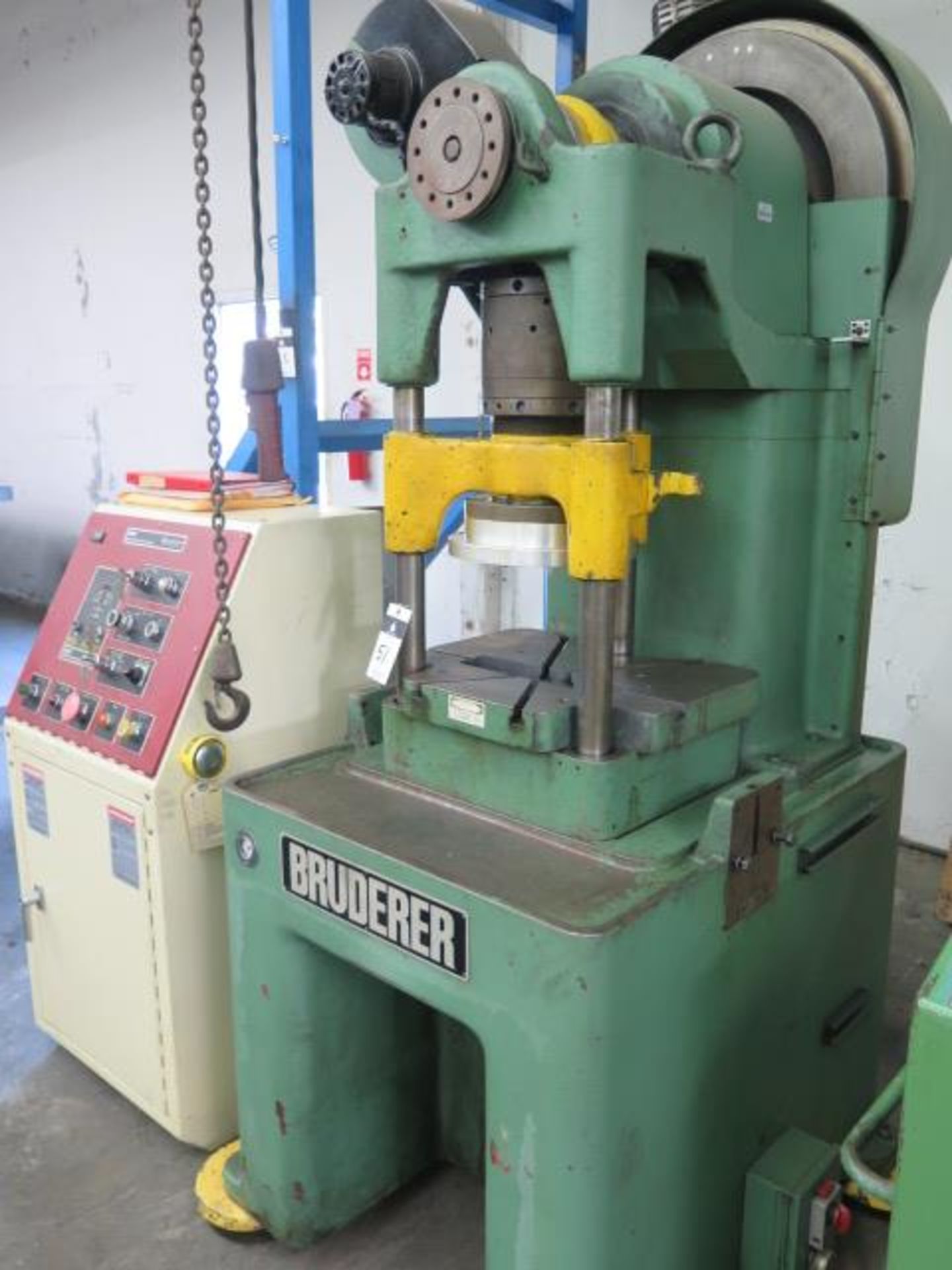 Bruderer BTSA-30 30-Ton High Speed Stamping Press s/n NA w/ Wintriss Data Instruments Clutch and - Image 3 of 7