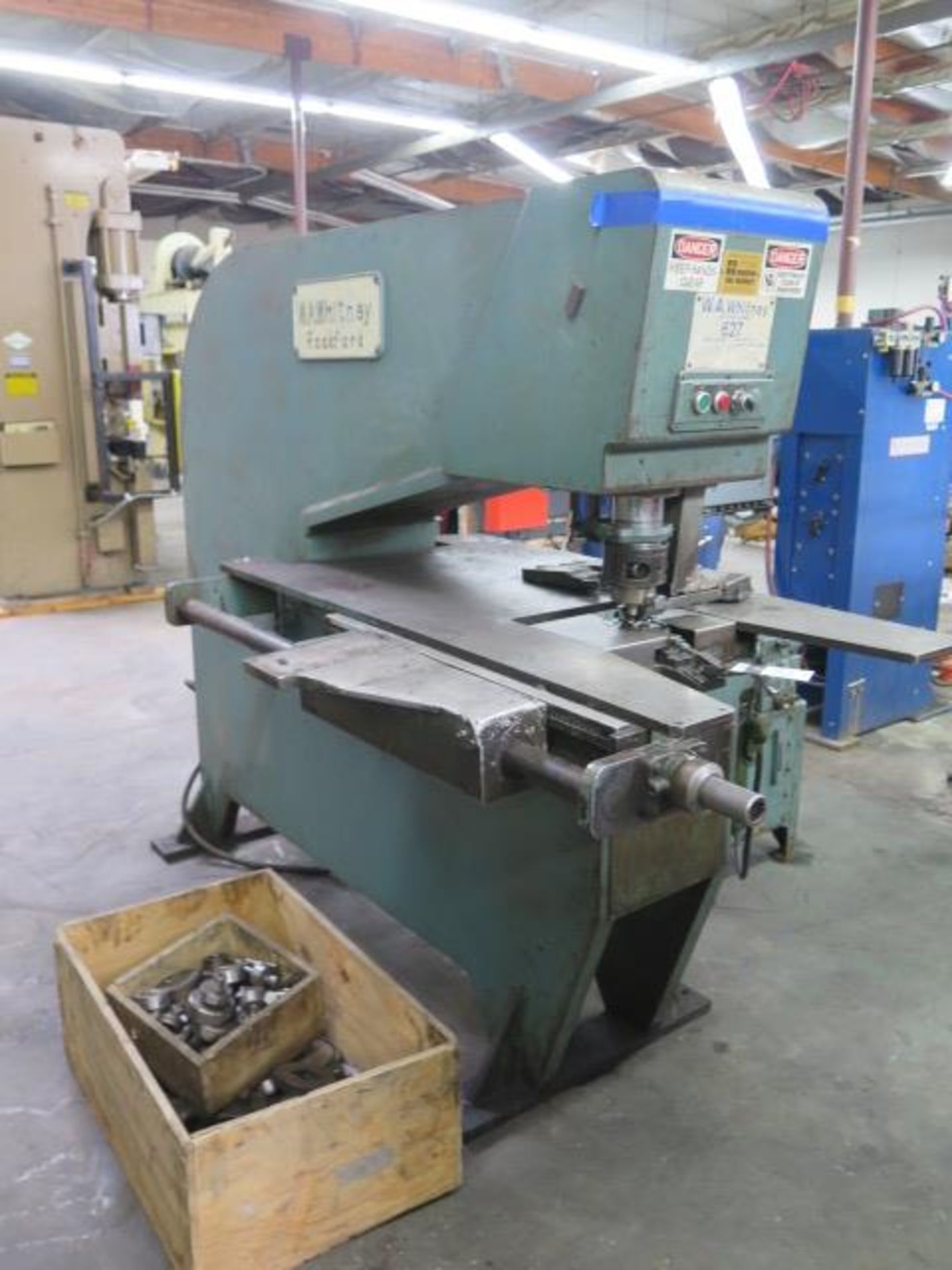 WA Whitney mdl. 627 Fabrication Punch Press s/n 627-000-15583 w/ 36” Throat - Image 3 of 8