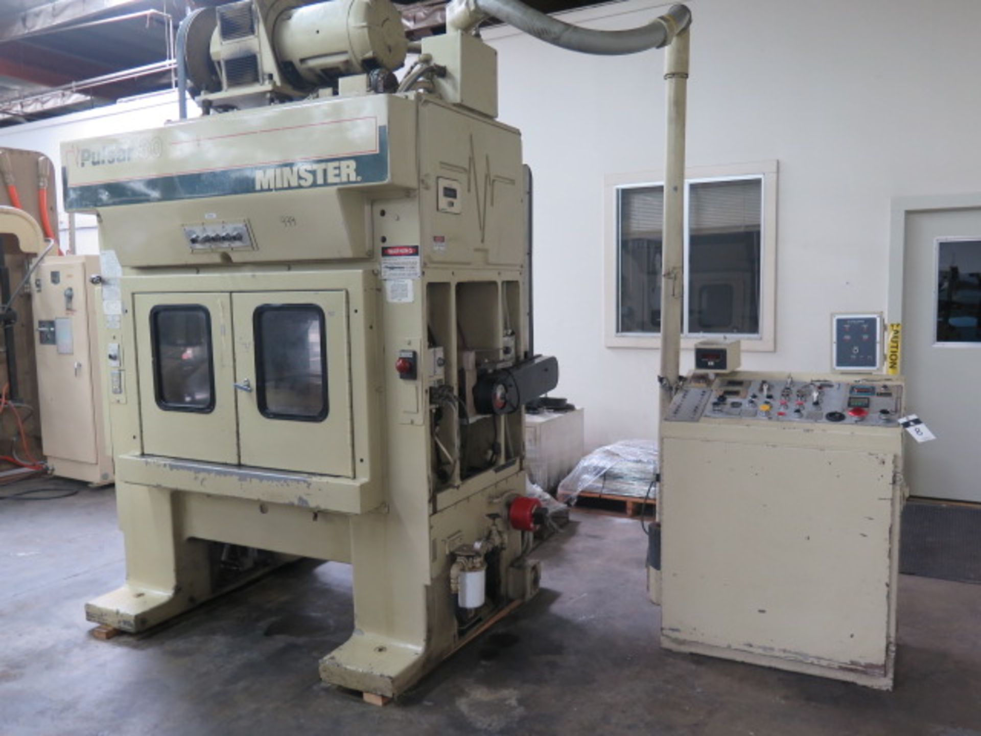 Minster Pulsar 30 type TR2-30 30-Ton High Speed Stamping Press s/n TR2-30-25588 w/ Minster Controls,