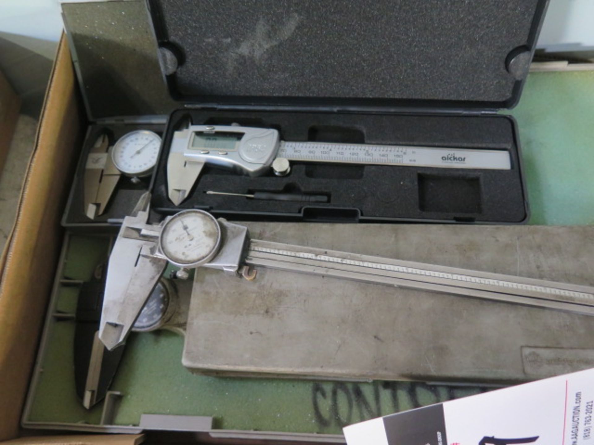 6" and 12" Dial Calipers - Image 2 of 3