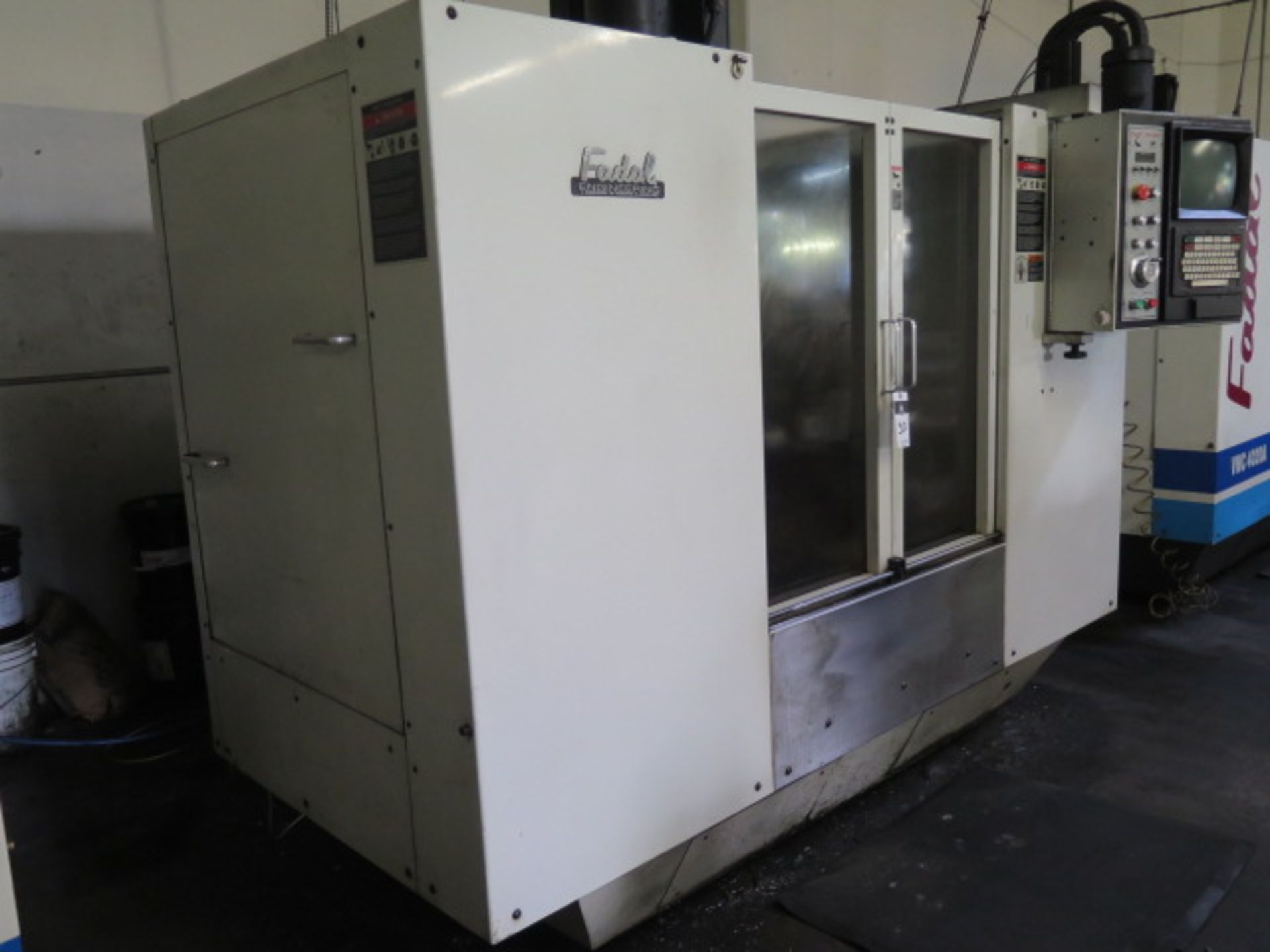 1997 Fadal VMC3016 4-Axis CNC Vertical Machining Center s/n 9705101 w/ Fadal CNC88HS Controls, 21- - Image 3 of 11