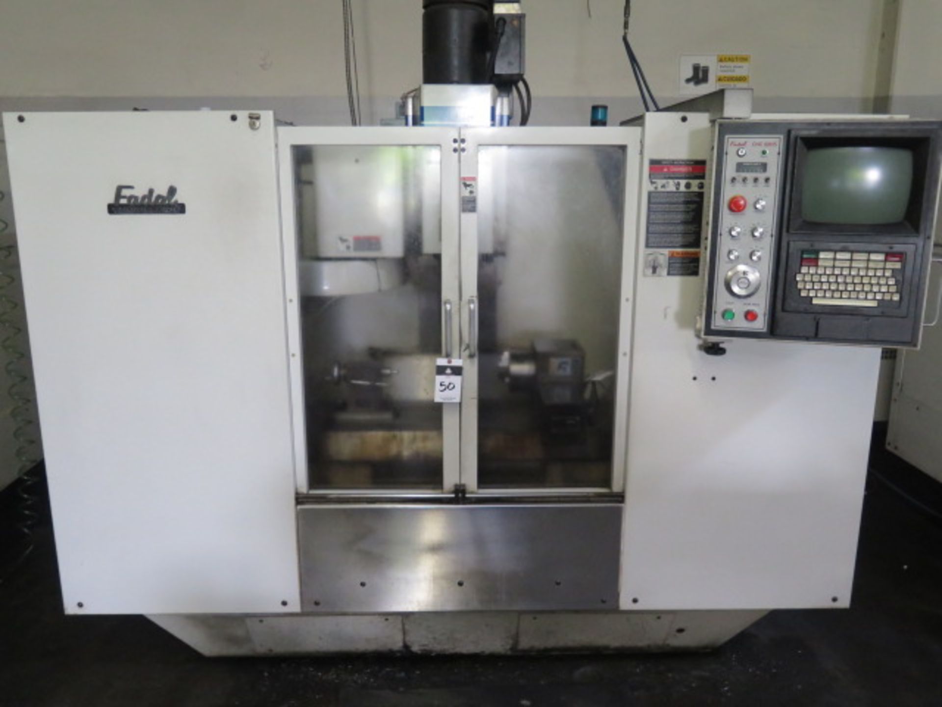 1997 Fadal VMC3016 4-Axis CNC Vertical Machining Center s/n 9705101 w/ Fadal CNC88HS Controls, 21-