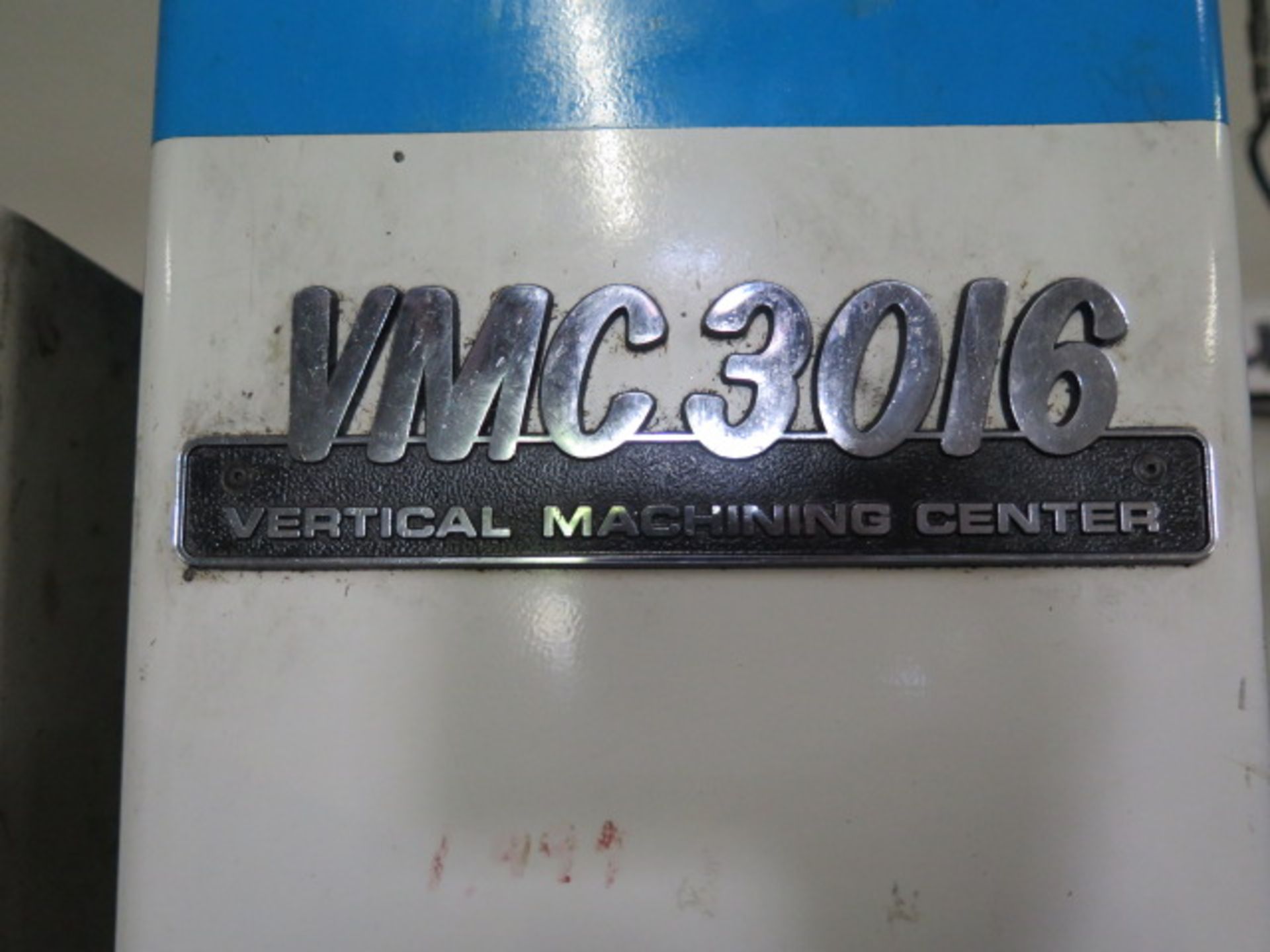 1997 Fadal VMC3016 4-Axis CNC Vertical Machining Center s/n 9705101 w/ Fadal CNC88HS Controls, 21- - Image 4 of 11