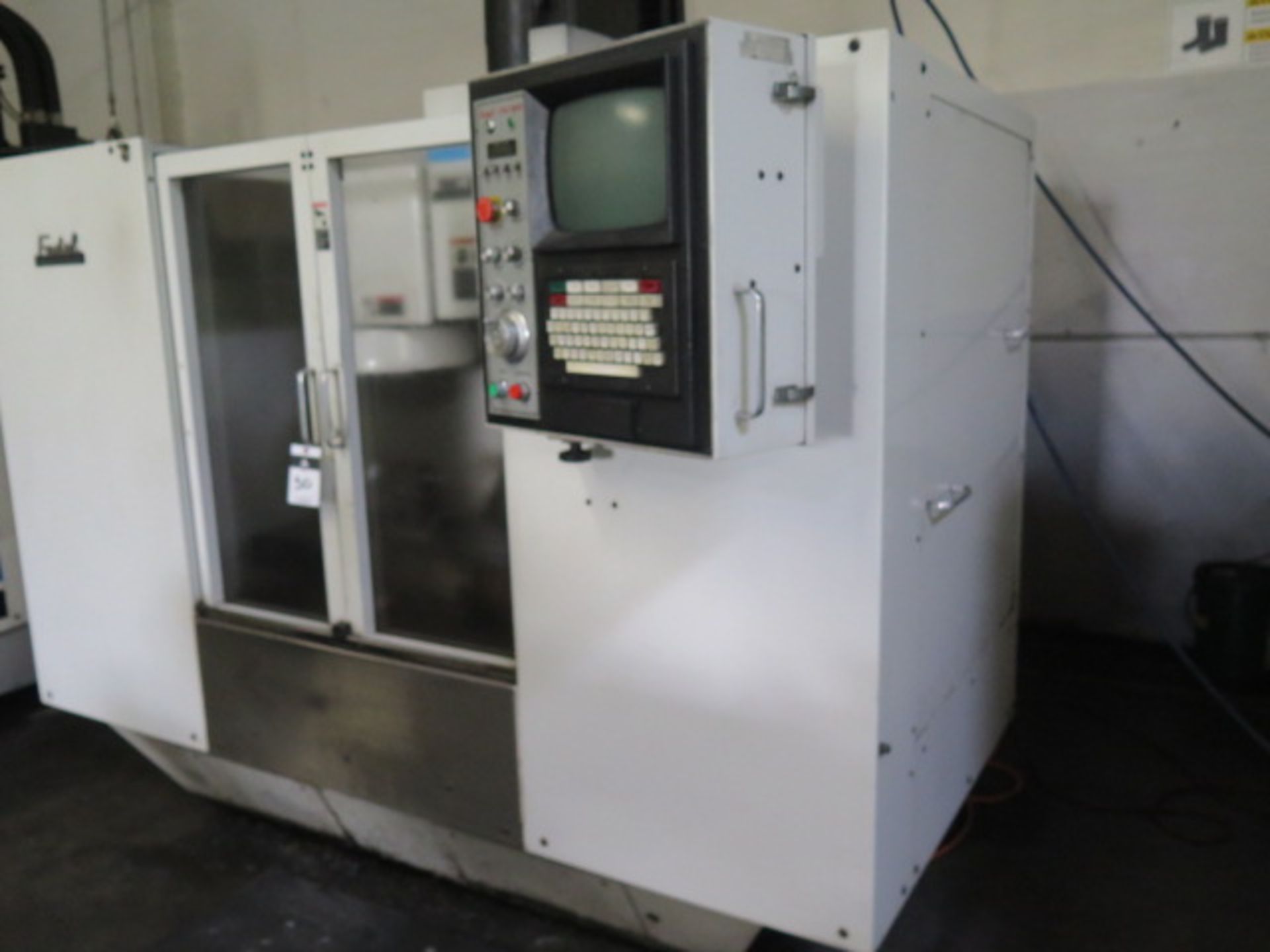 1997 Fadal VMC3016 4-Axis CNC Vertical Machining Center s/n 9705101 w/ Fadal CNC88HS Controls, 21- - Image 2 of 11