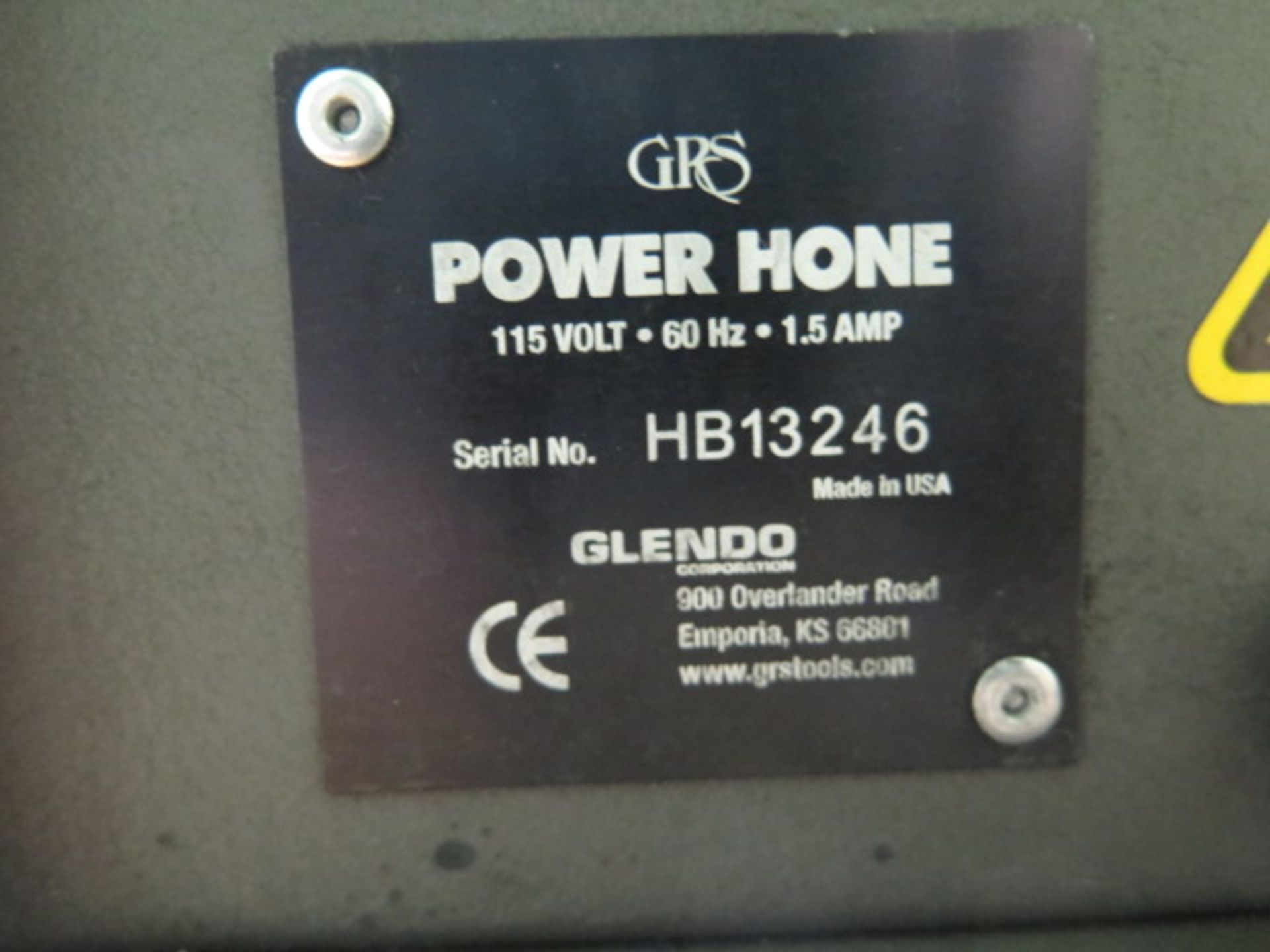 GRS Tools Ppower Hone s/n HB13246 - Image 4 of 4