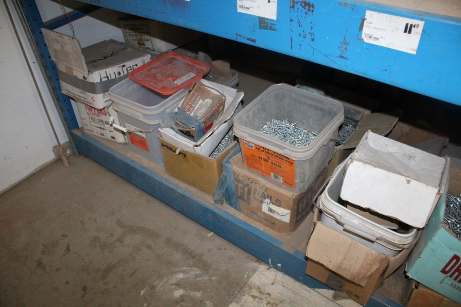 LARGE ASSORTMENT OF SCREWS AND FASTENERS - Image 2 of 3