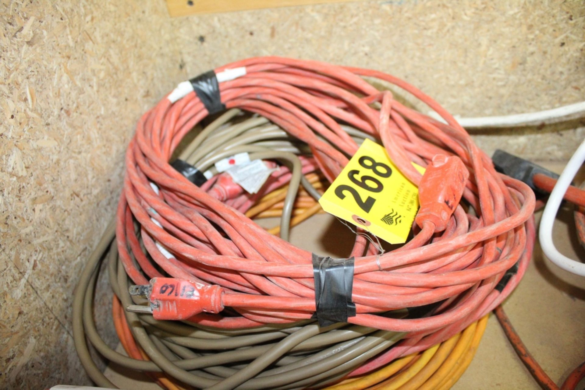 (4) ASSORTED EXTENSION CORDS