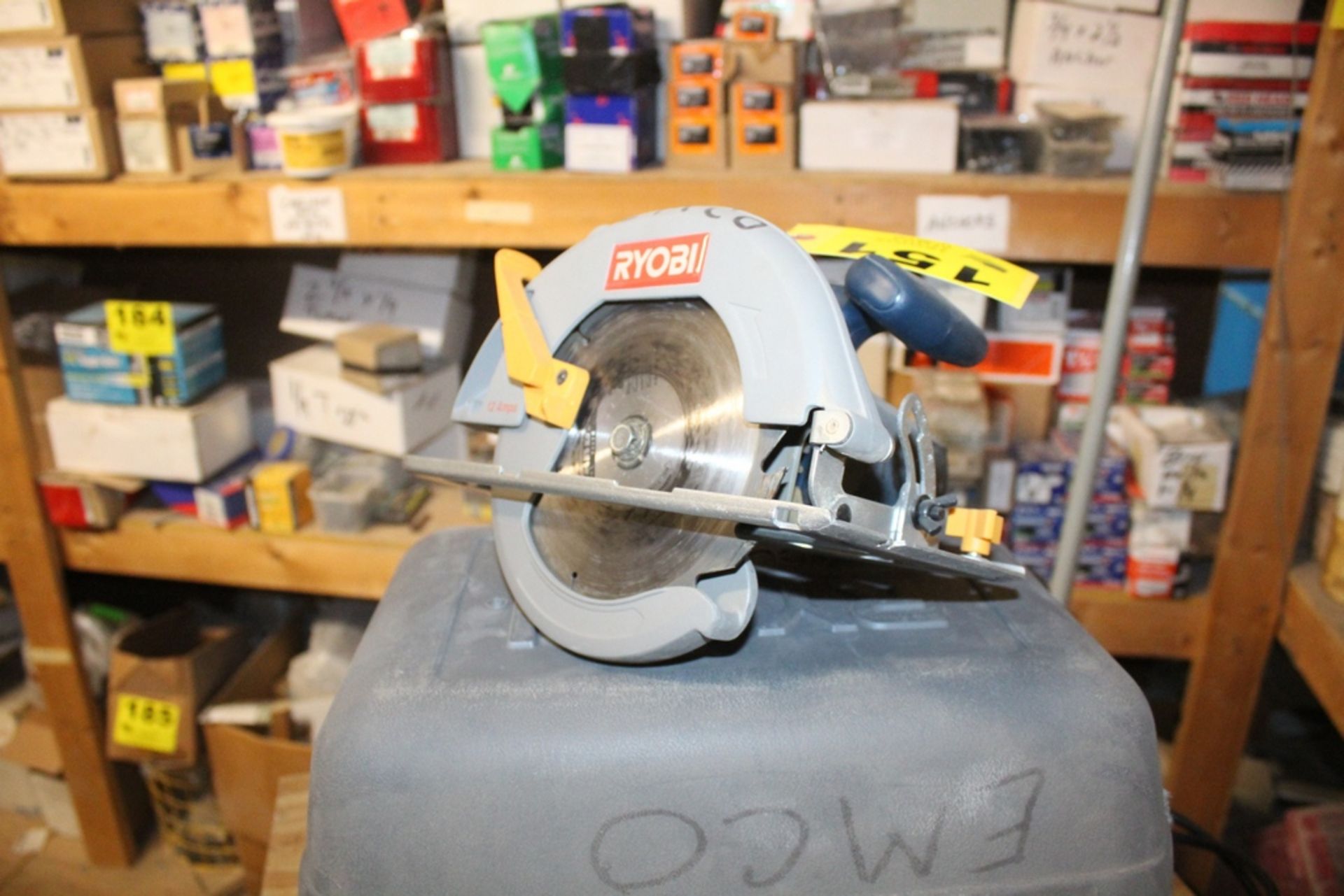 RYOBI MODEL CSB121 7-1/4" CIRCULAR SAW WITH CASE