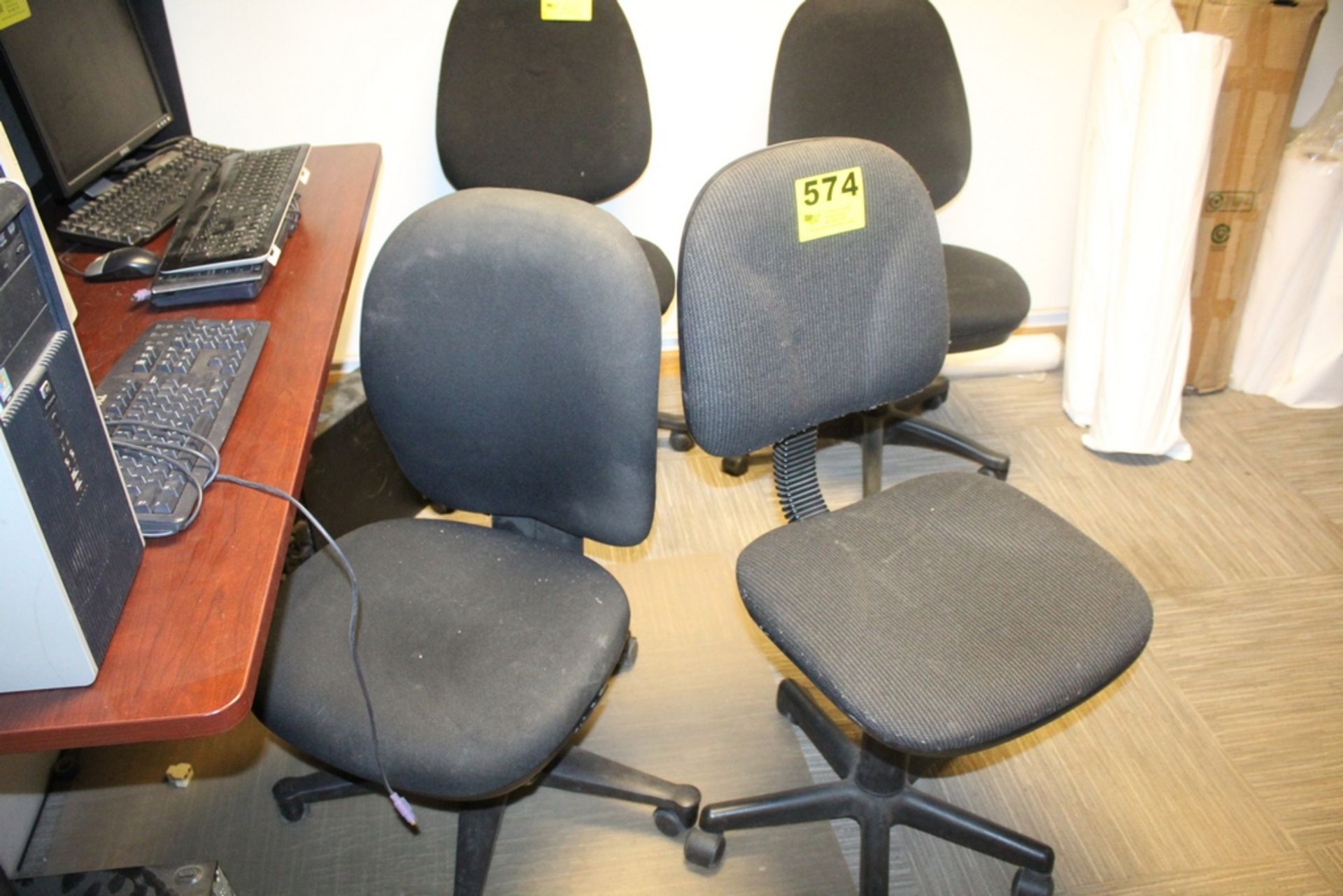 (2) POSTURE CHAIRS WITH CASTERS