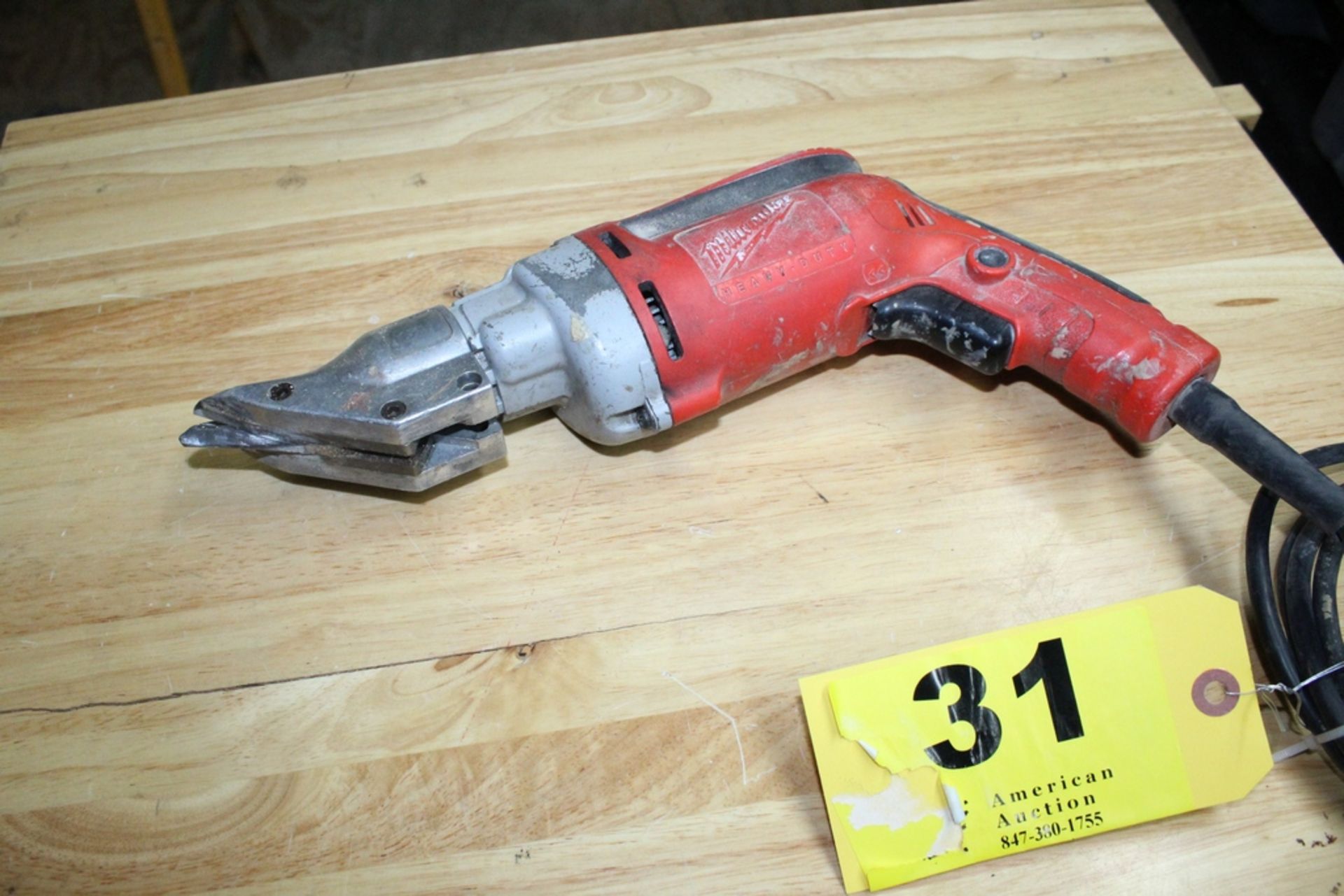 MILWAUKEE 18GA. ELECTRIC SHEAR