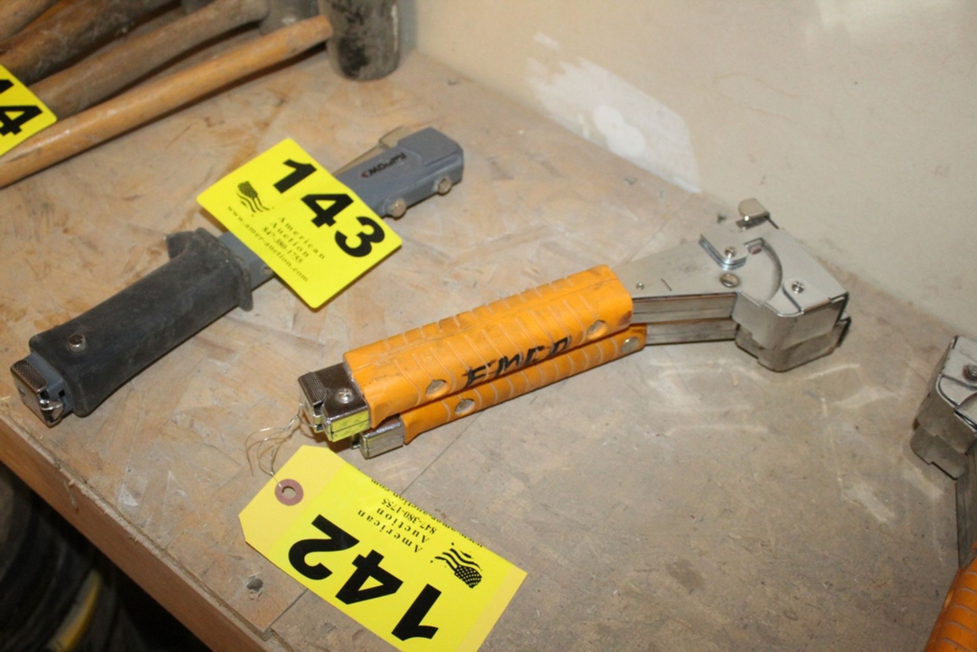 (2) ARROW MODEL HT50P "HAPPY TACKER" HAMMER TACKER