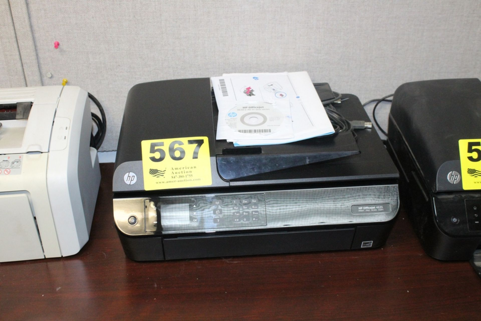 HP OFFICEJET 4635, PRINTER, FAX, SCANNER AND COPY