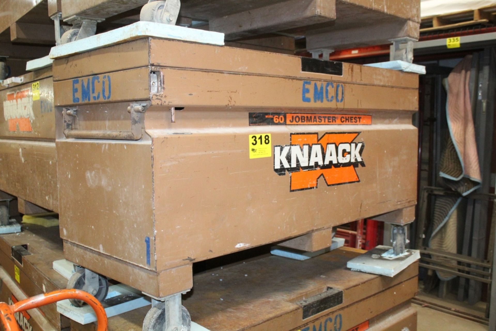 KNAACK MODEL 60 JOBMASTER CHEST, 36" X 60" X 24"