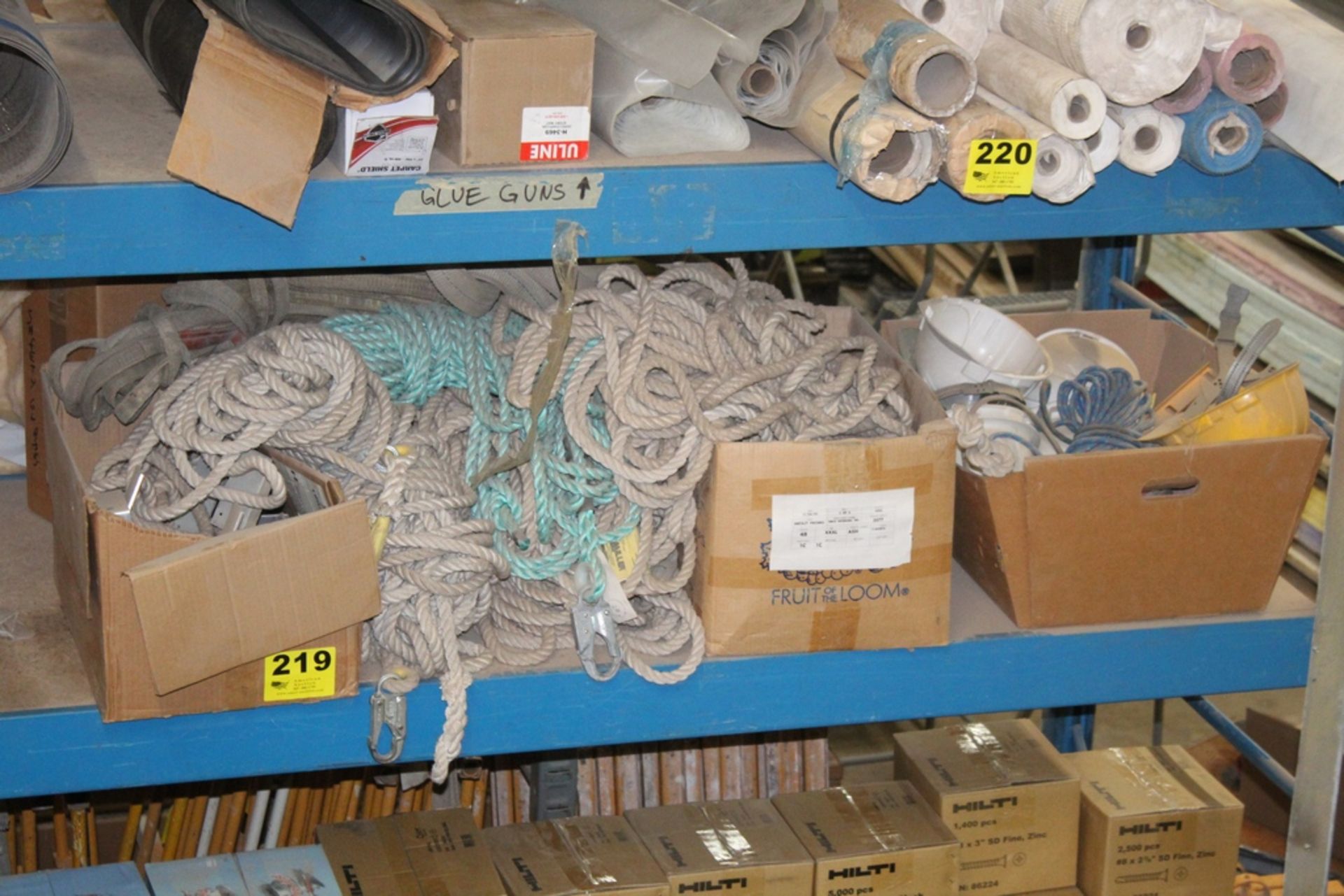 LARGE ASSORTMENT OF ROPE