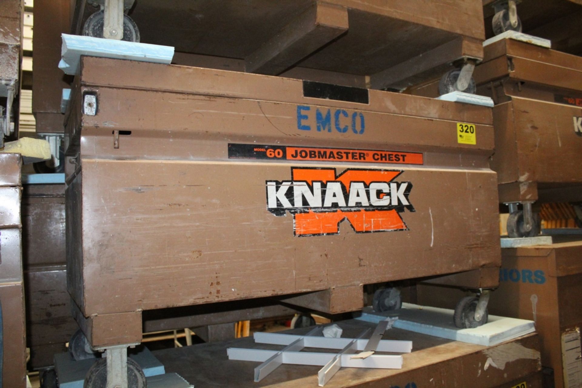 KNAACK MODEL 60 JOBMASTER CHEST, 36" X 60" X 24"