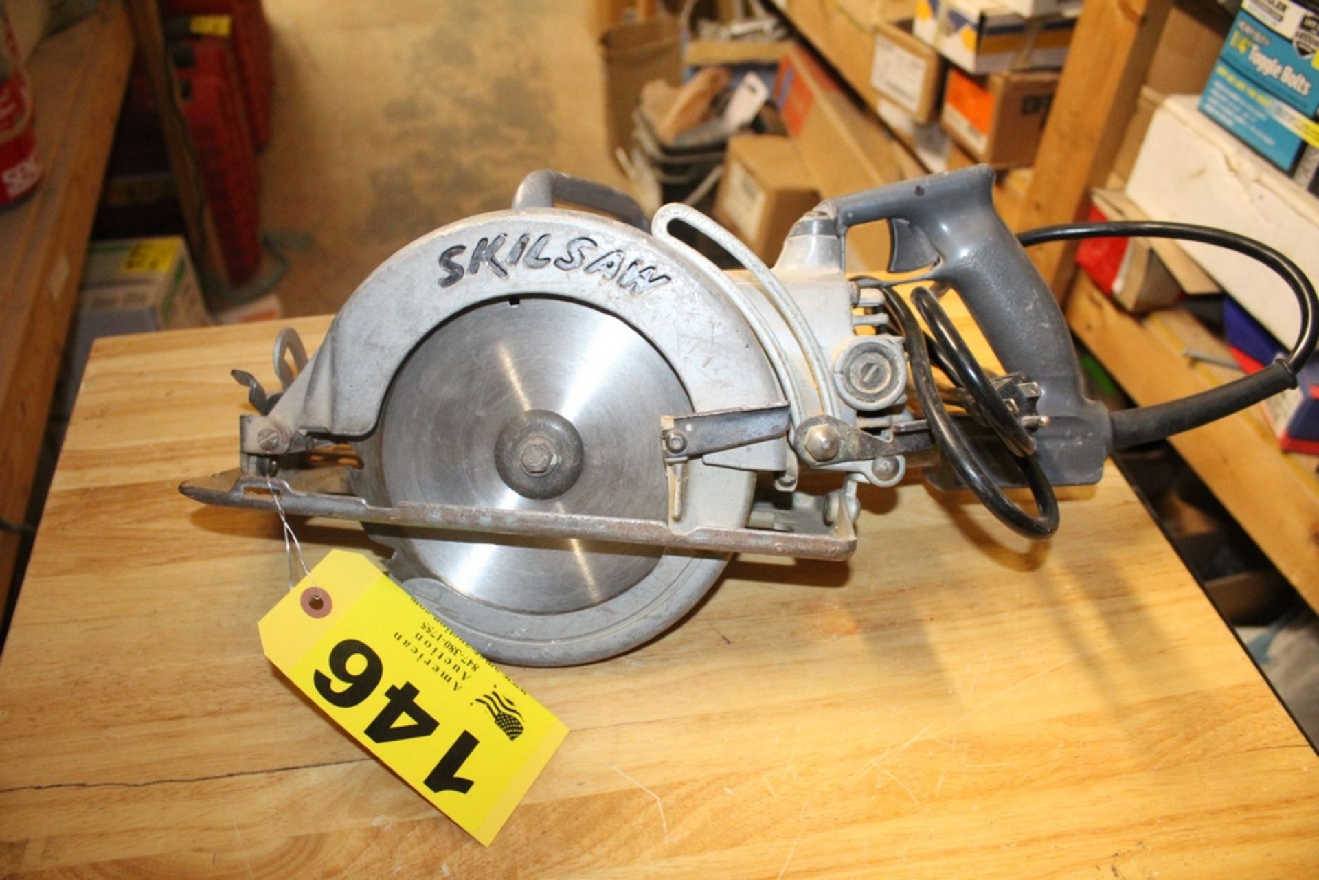 SKILSAW MODEL HD77 7-1/4" WORM DRIVE CIRCULAR SAW