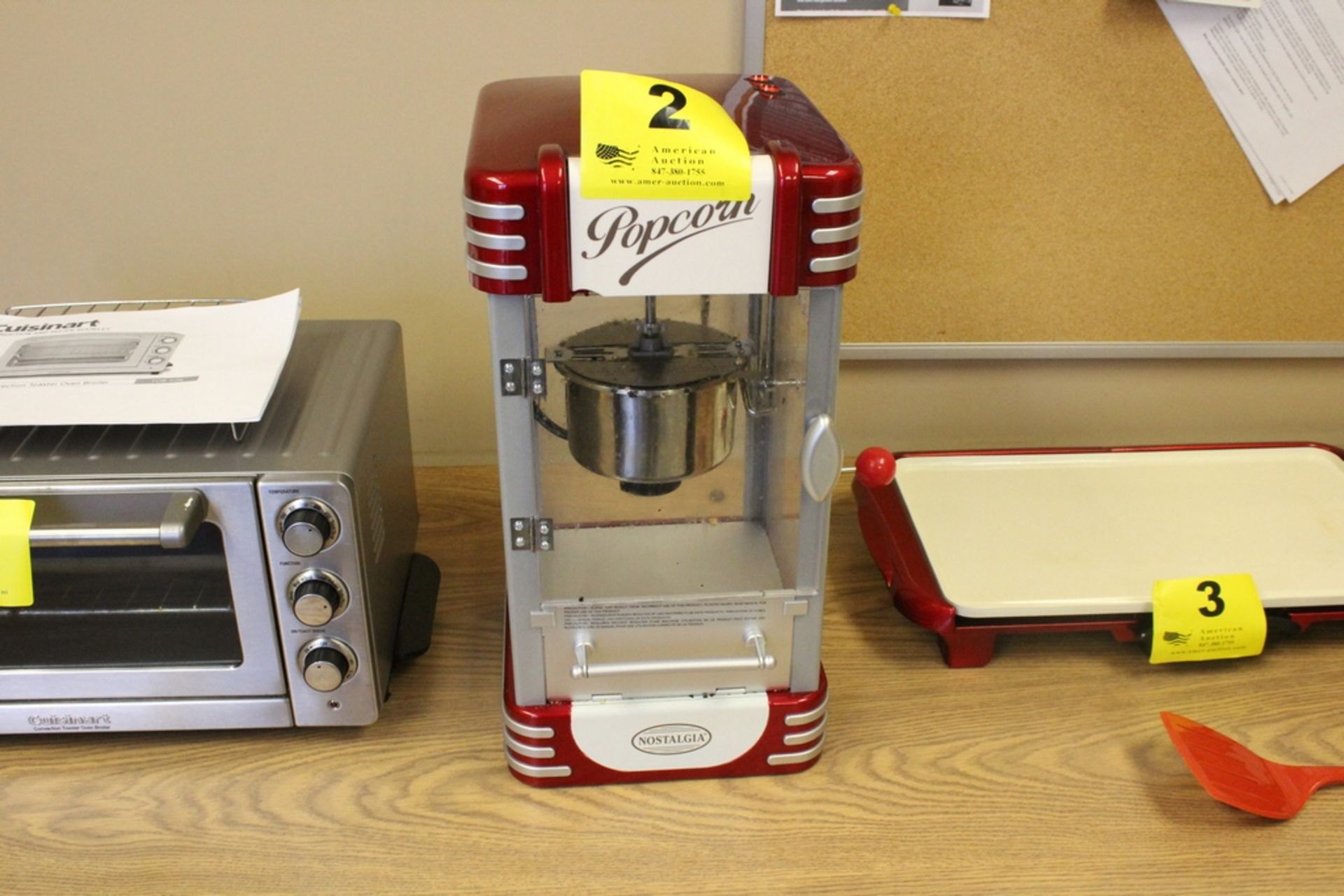 NOSTALGIA MODEL RKP-630 POPCORN MAKER