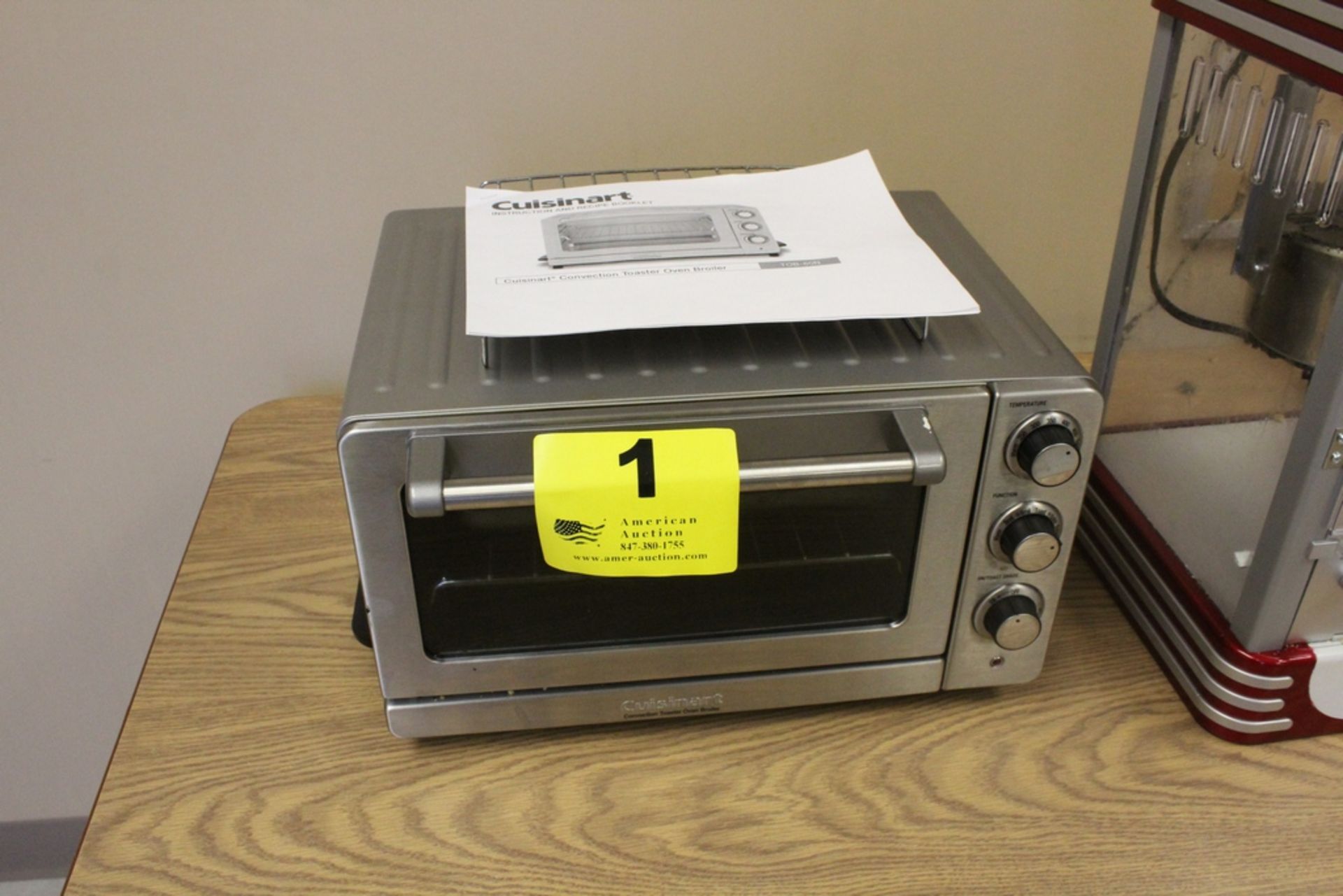 CUISINART MODEL TOB-60N CONVECTION TOASTER OVEN BROILER