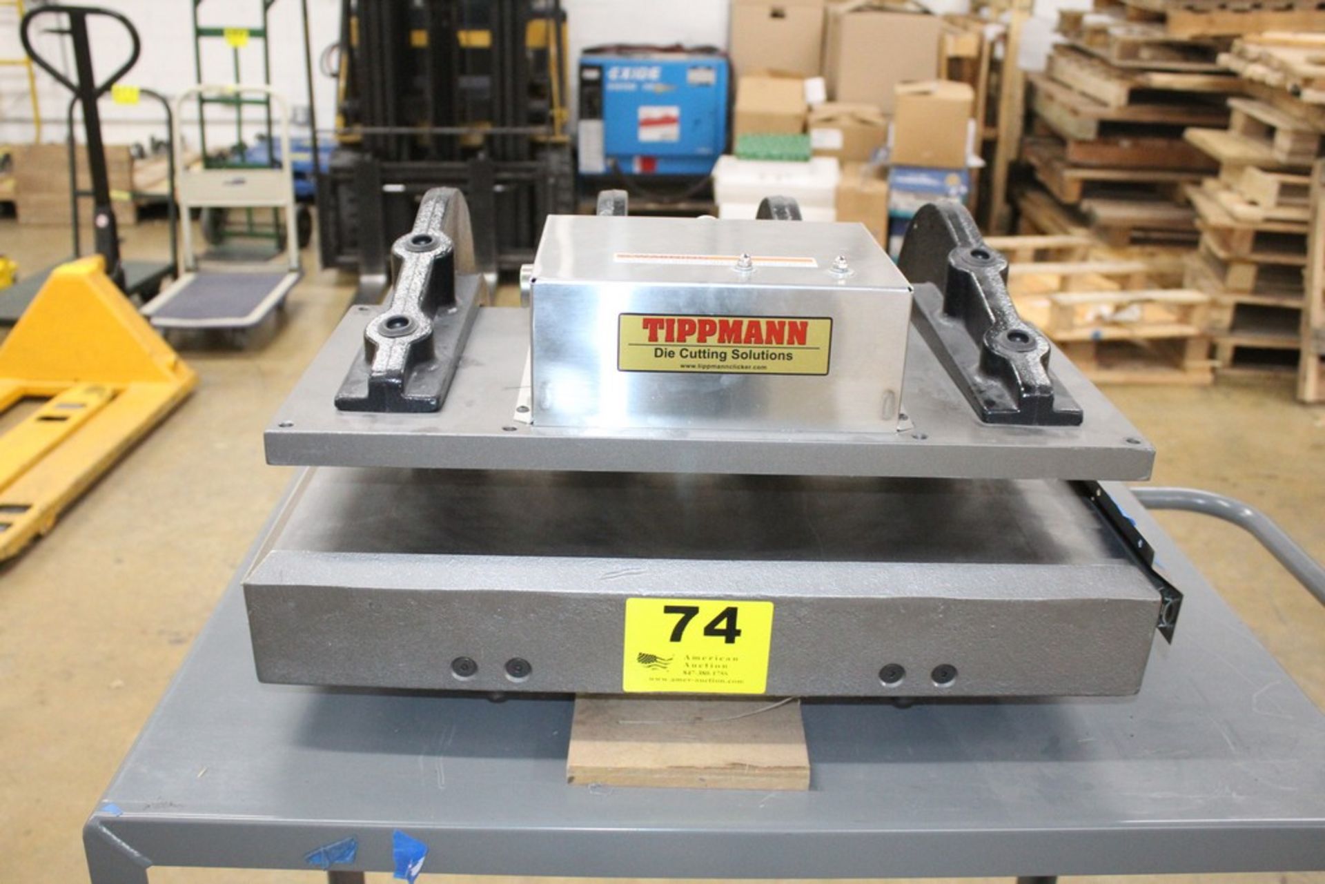 TIPPMAN MODEL CLK15 PNEUMATIC DIE CUTTING PRESS