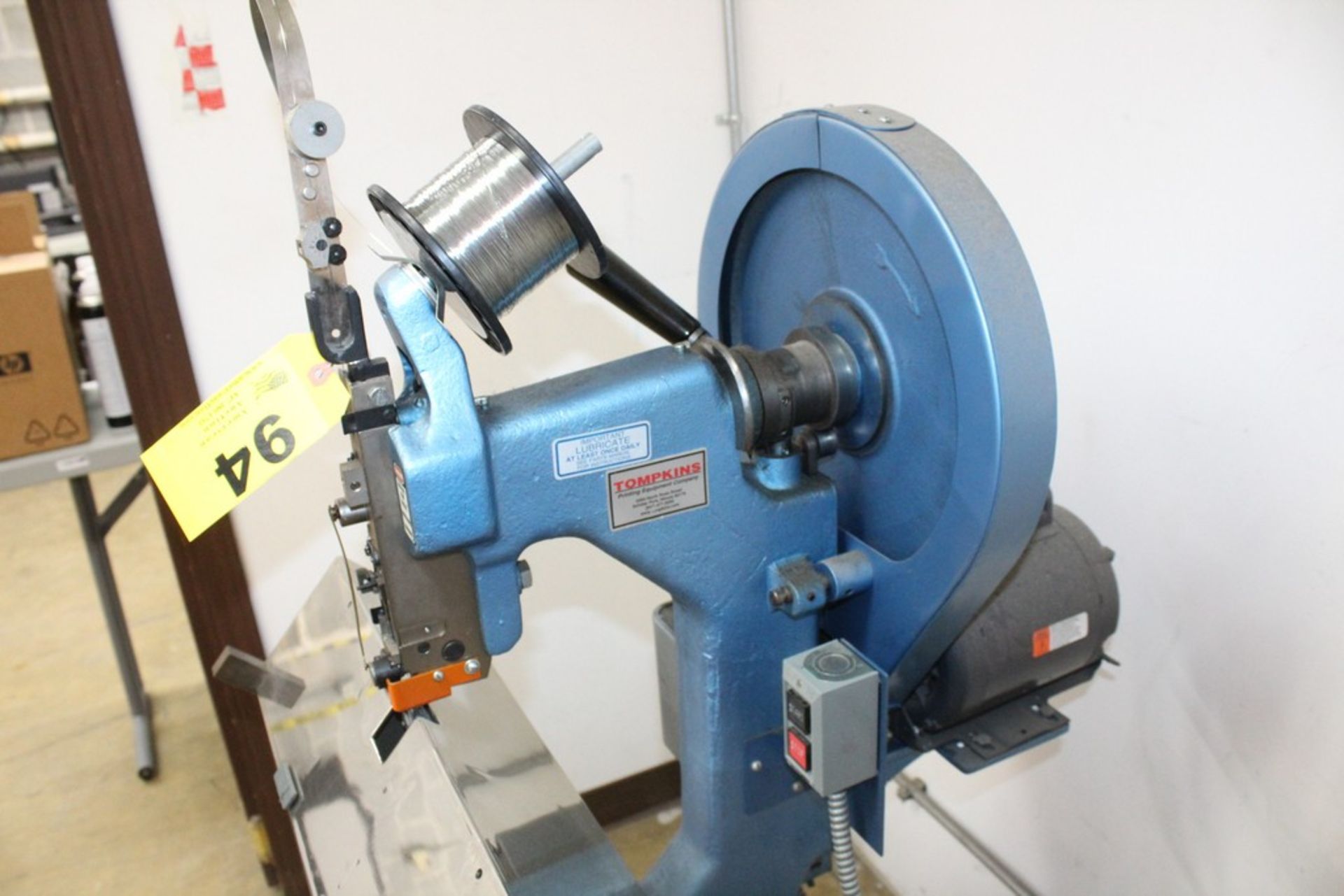 ISP MODEL A WIRE STITCHING MACHINE, S/N 42825 - Image 6 of 6