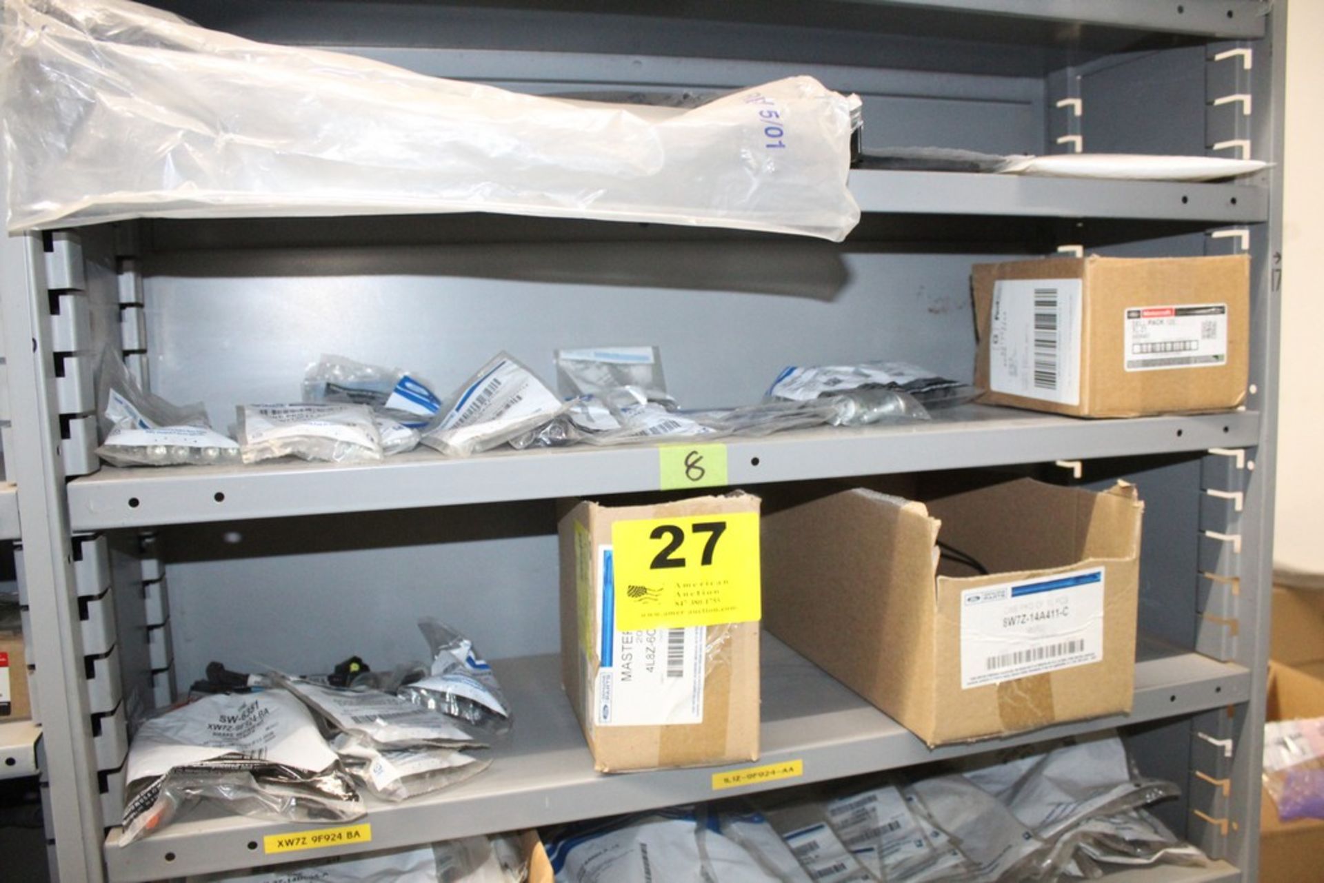 ASSORTED MOTORCRAFT PARTS ON (9) SHELVES - Image 2 of 4