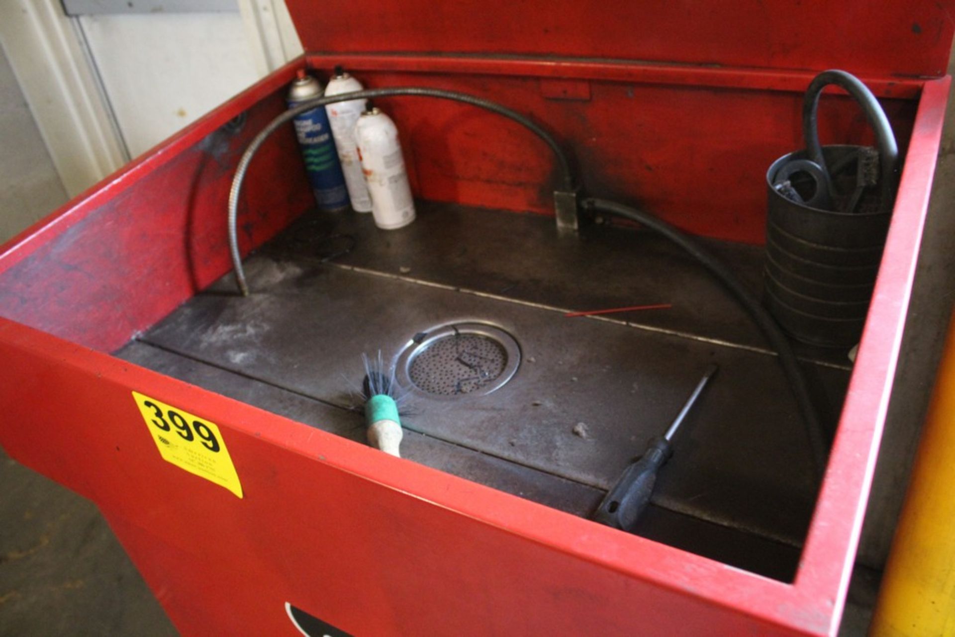 SAFETY CLEAN PARTS WASHING STATION, 40" X 36" X 27" - Image 2 of 2