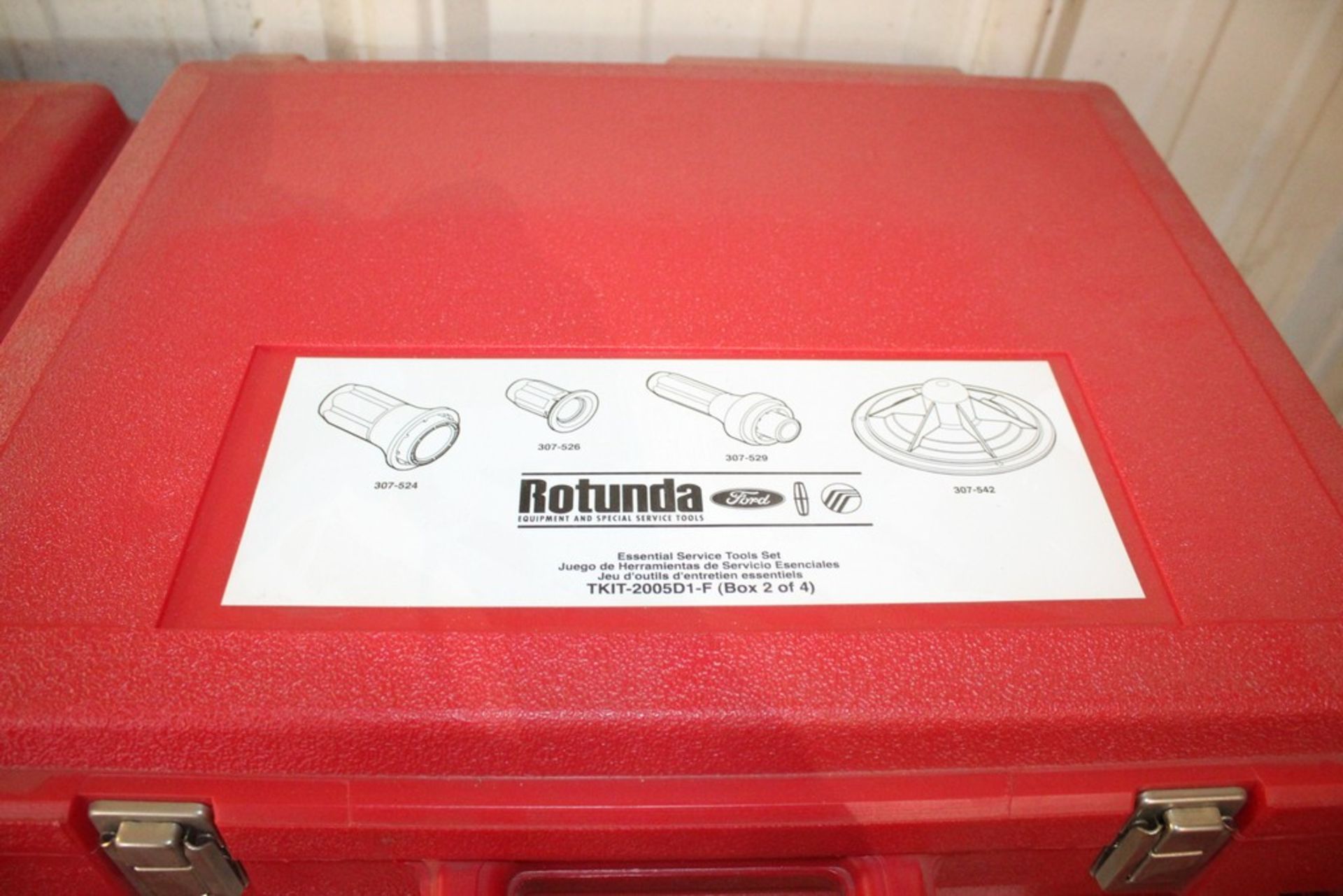 FORD ROTUNDA ESSENTIAL SERVICE TOOL SET-TKIT-2005D1-F IN FOUR CASES - Image 2 of 6