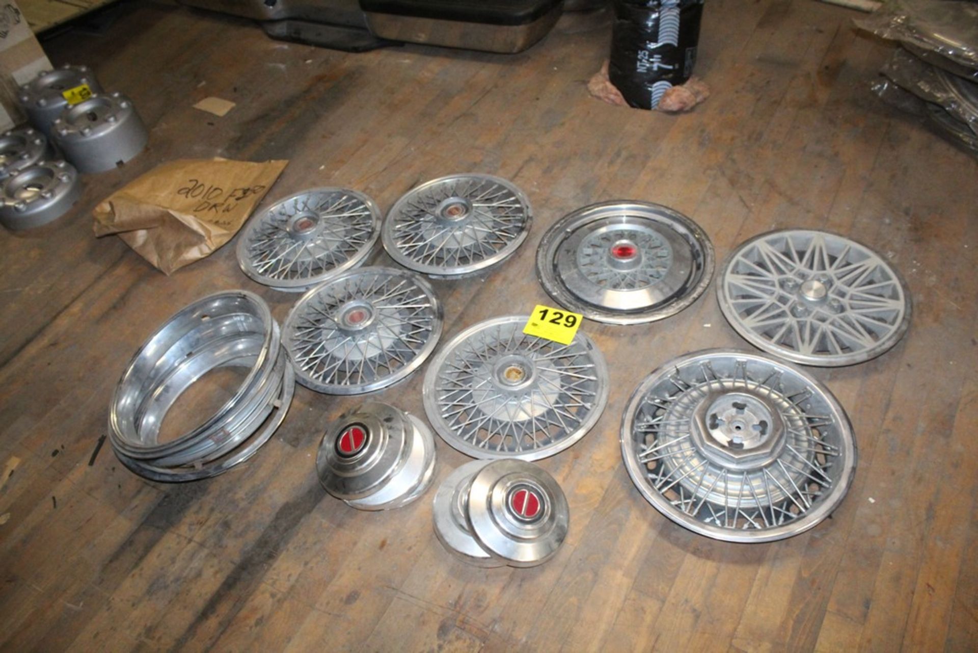 ASSORTED WHEEL COVERS