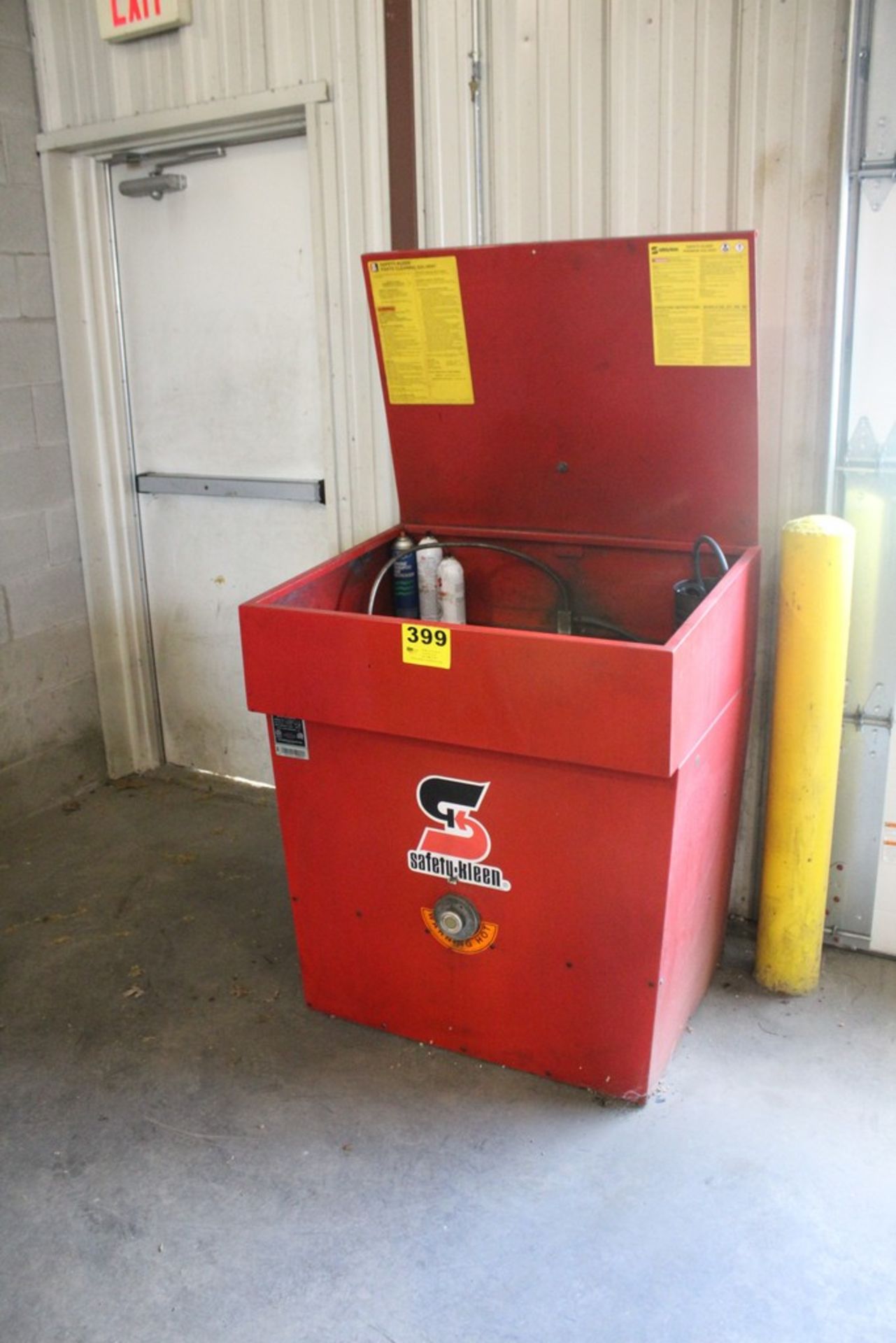 SAFETY CLEAN PARTS WASHING STATION, 40" X 36" X 27"